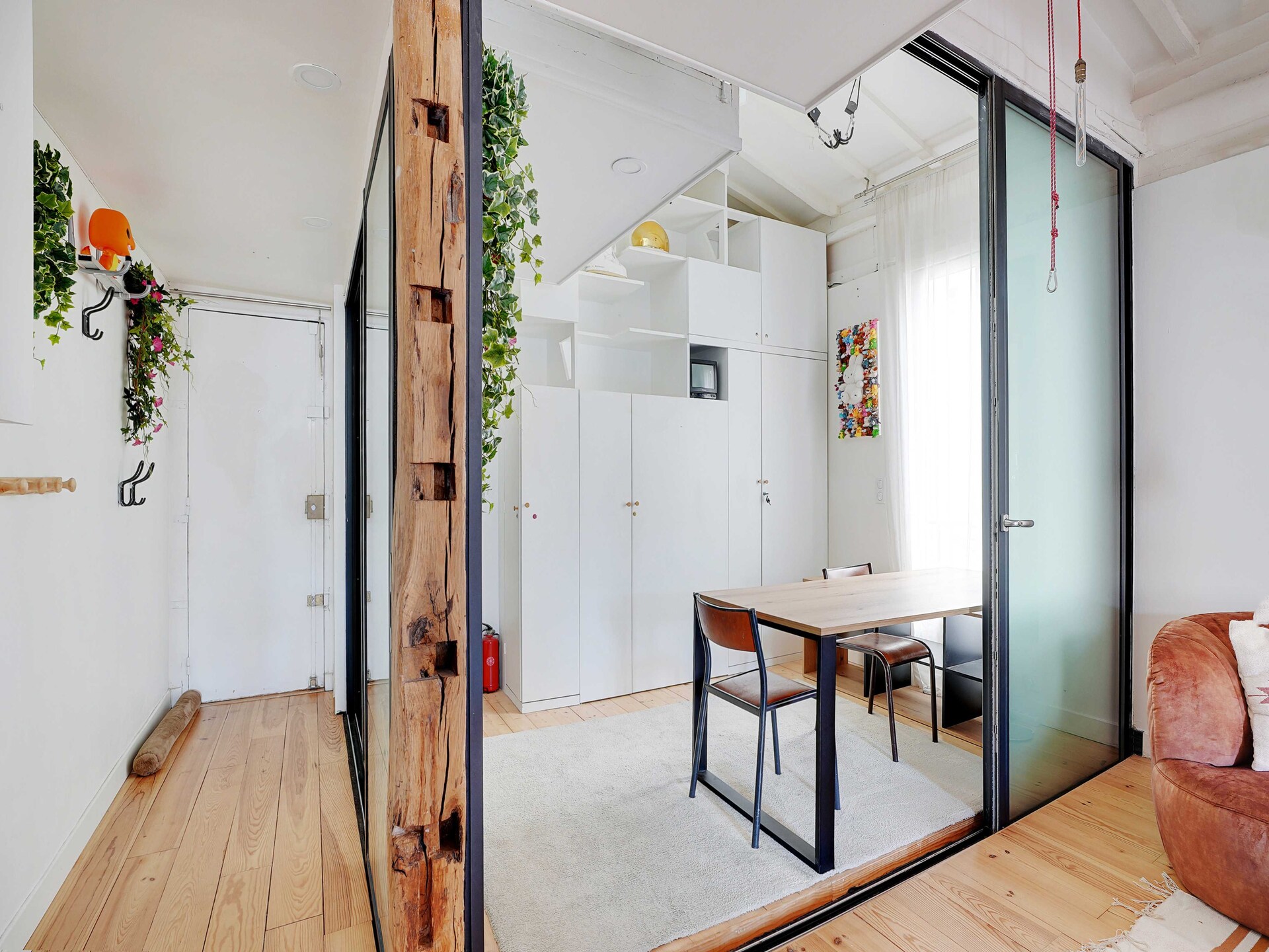 Licht mezzanine-appartement voor 4 personen in levendig République, Parijs - foto 20