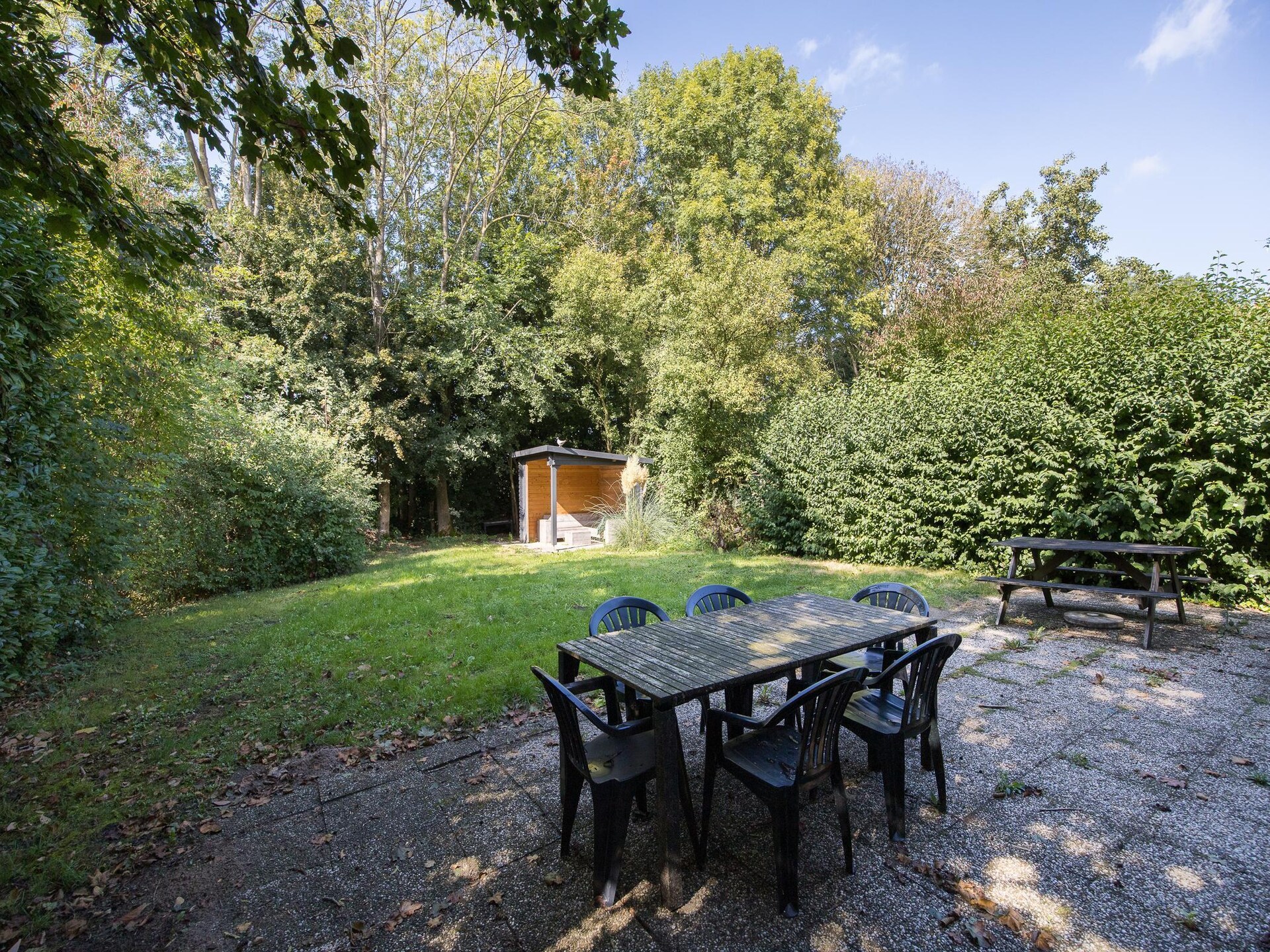 Vrijstaande sauna bungalow voor 6 personen in groen park bij Ewijk - foto 7