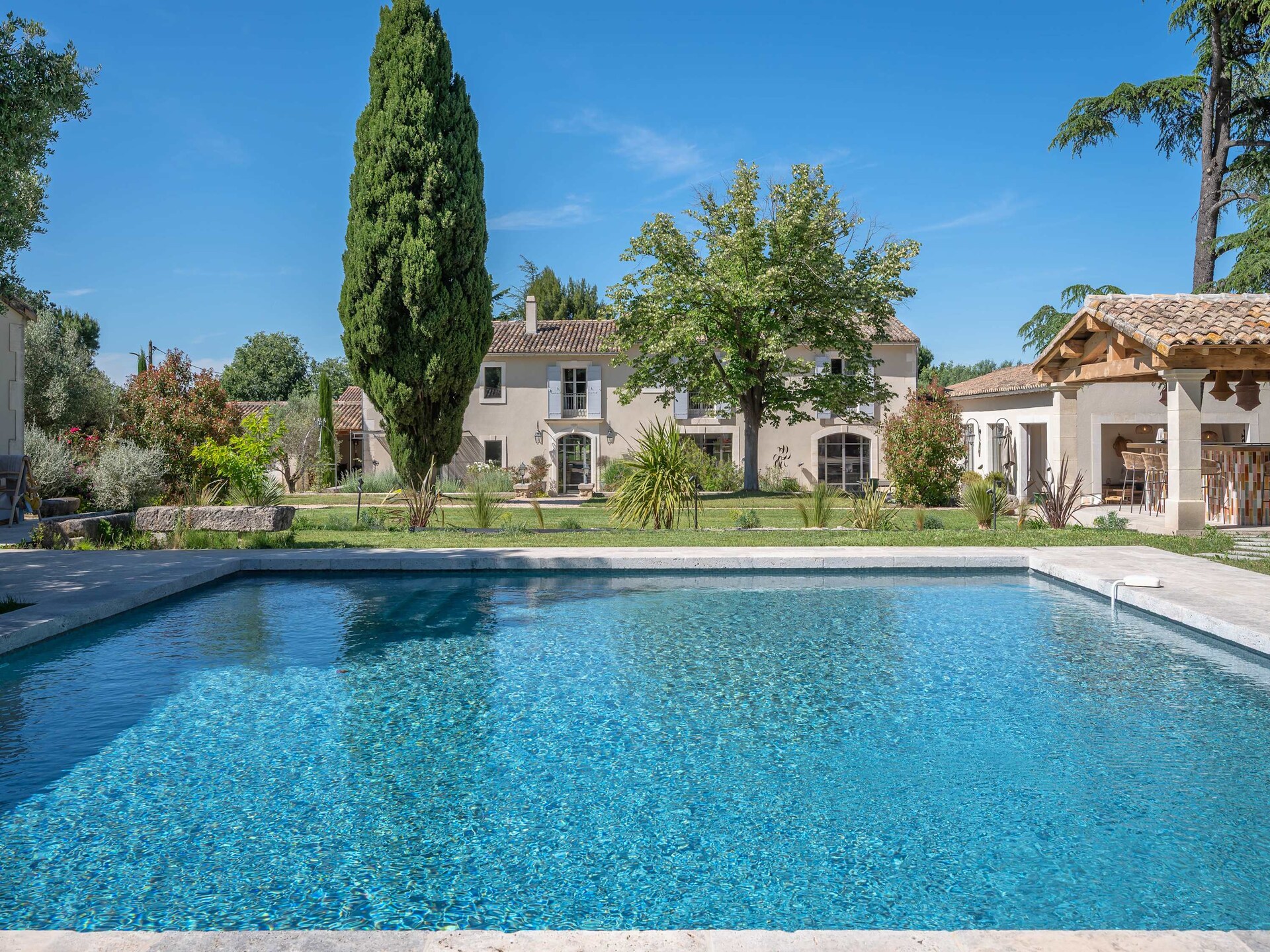 Privézwembad en Provençaalse luxe in villa in Saint-Rémy-de-Provence - foto 2