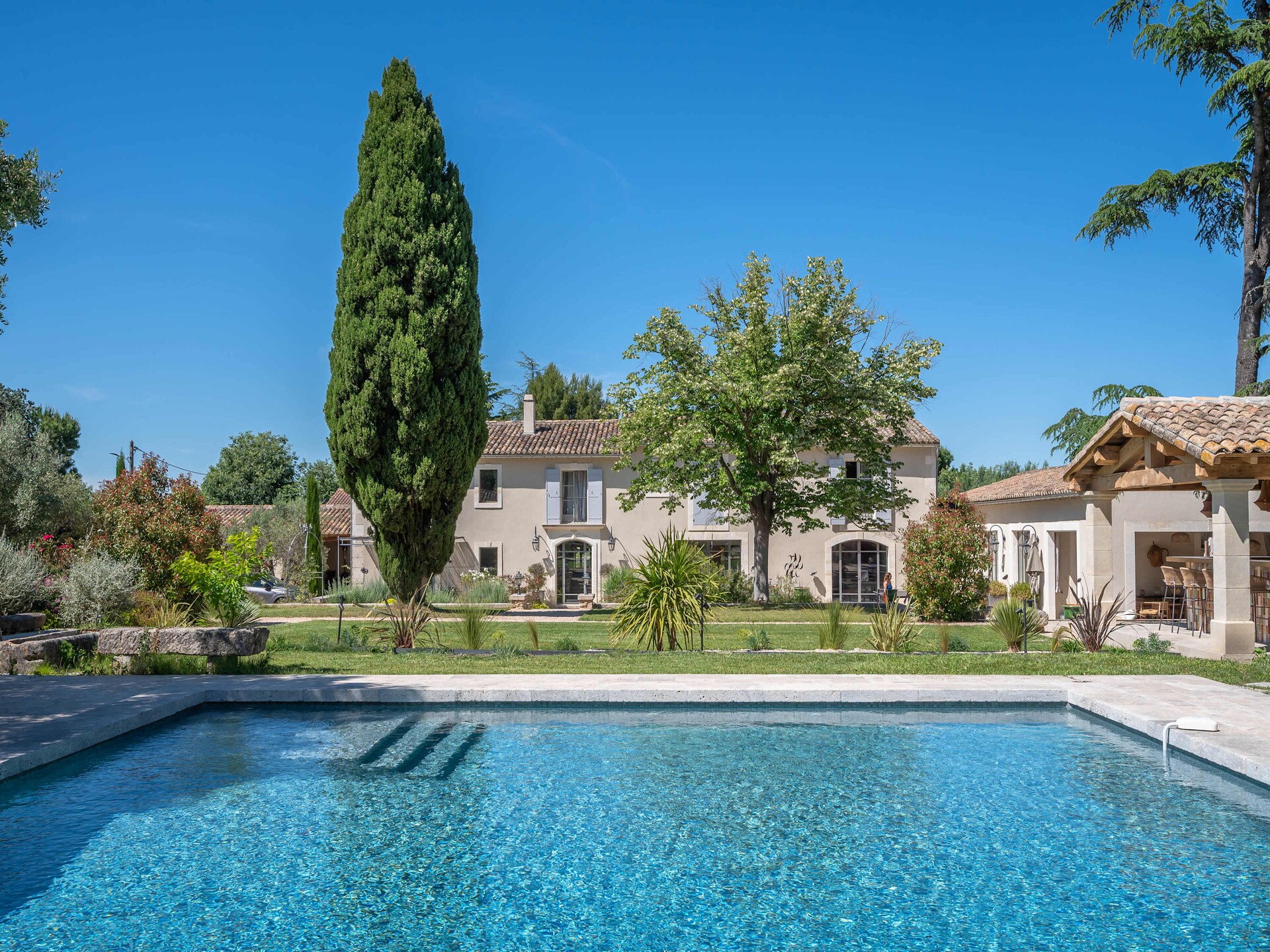 Privézwembad en Provençaalse luxe in villa in Saint-Rémy-de-Provence - foto 33