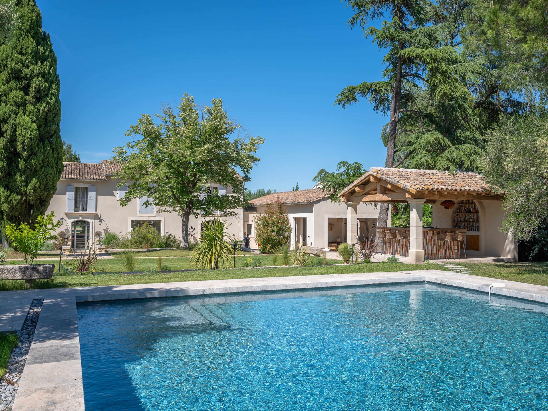 Privézwembad en Provençaalse luxe in villa in Saint-Rémy-de-Provence - foto 41