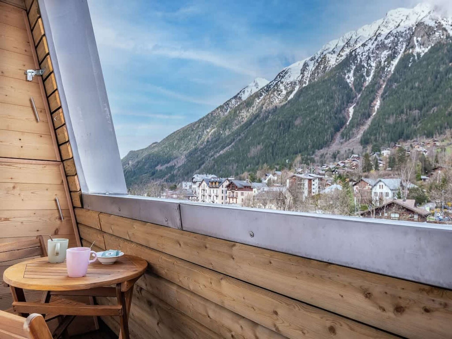 Knus appartement met balkon en panoramisch uitzicht op de Mont Blanc - foto 5