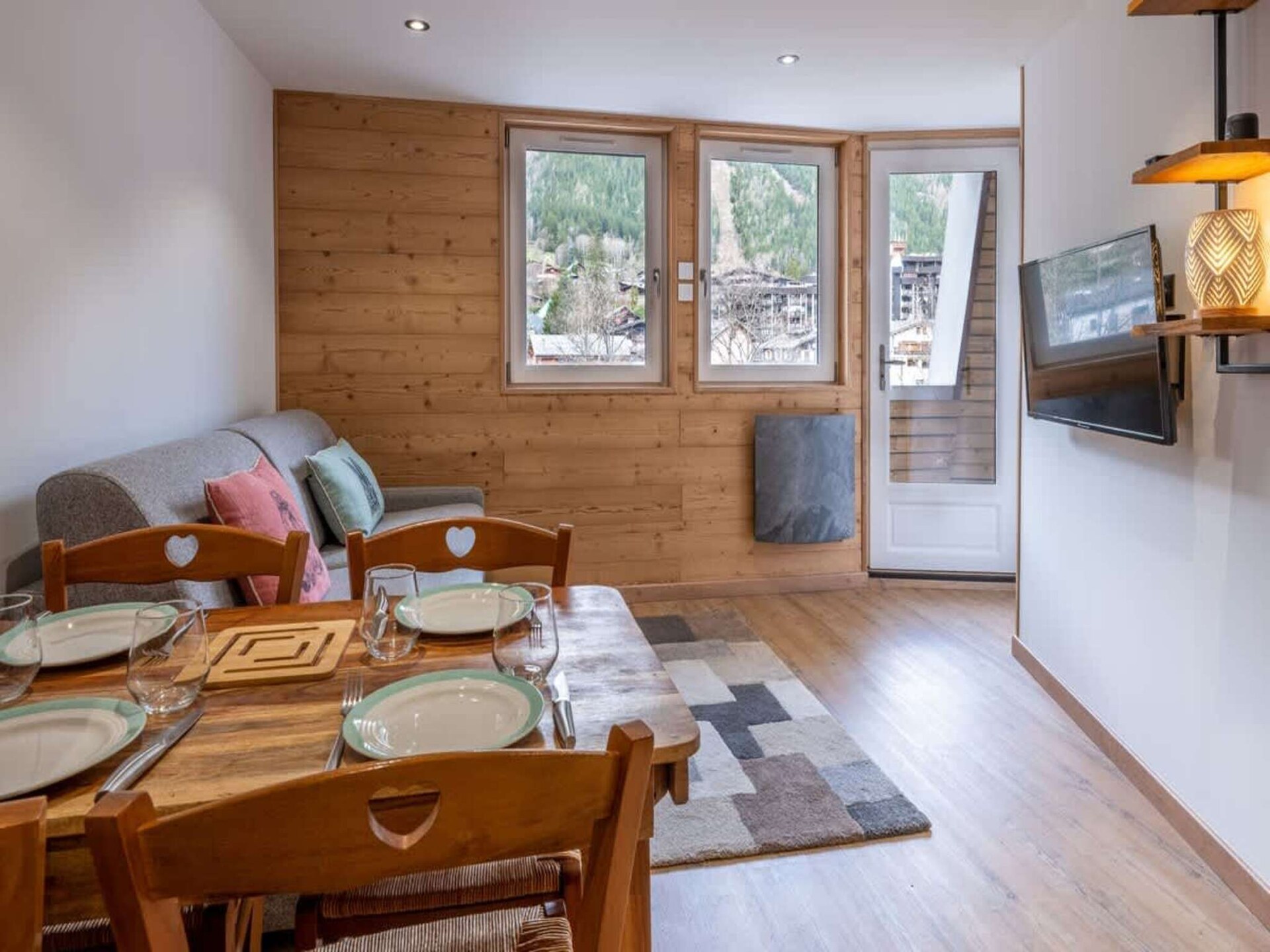 Knus appartement met balkon en panoramisch uitzicht op de Mont Blanc - foto 8