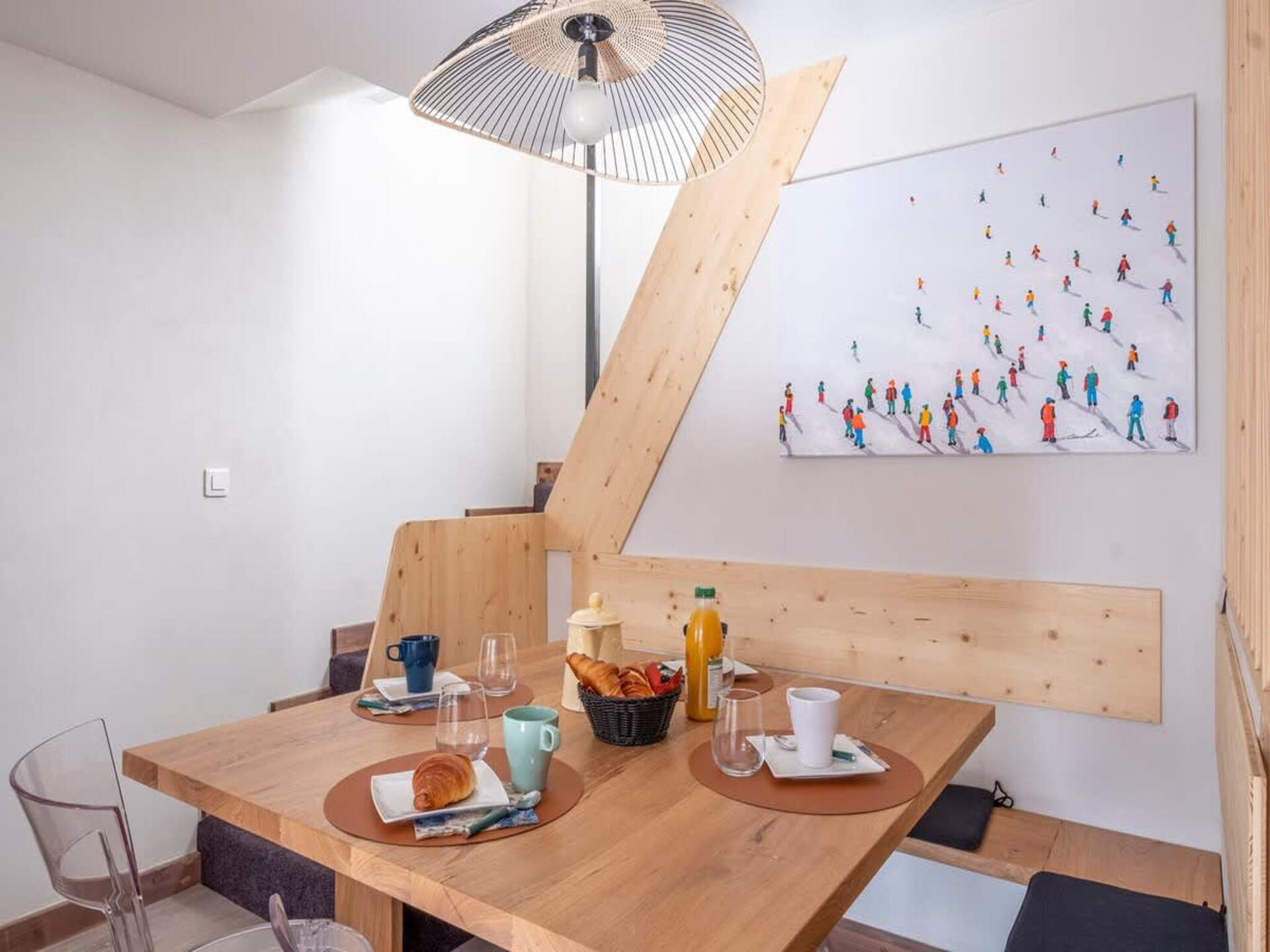 L'Appart 52: Modern appartement in hartje Chamonix, 500m van de skilift - foto 11
