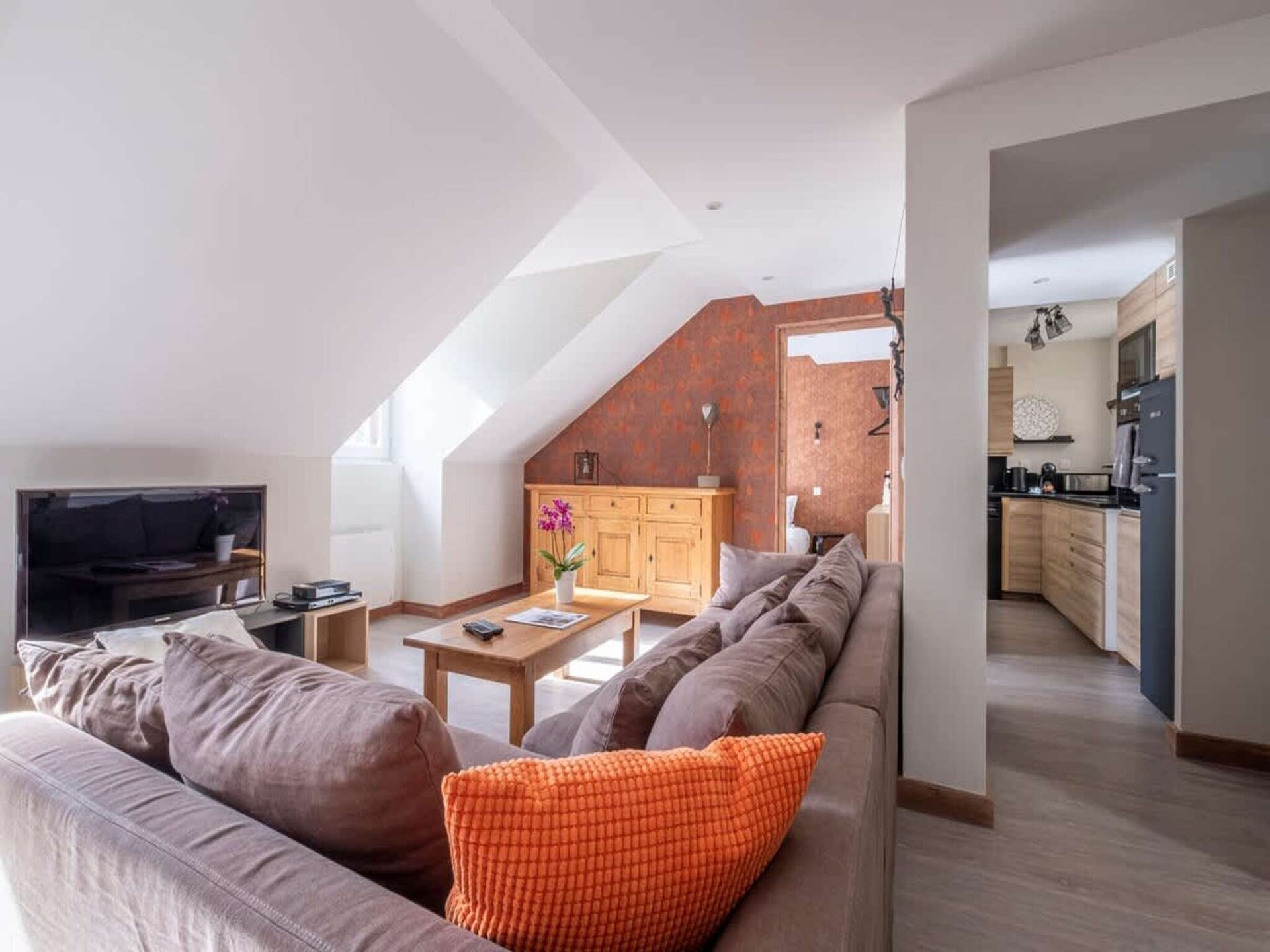 L'Appart 52: Modern appartement in hartje Chamonix, 500m van de skilift - foto 7