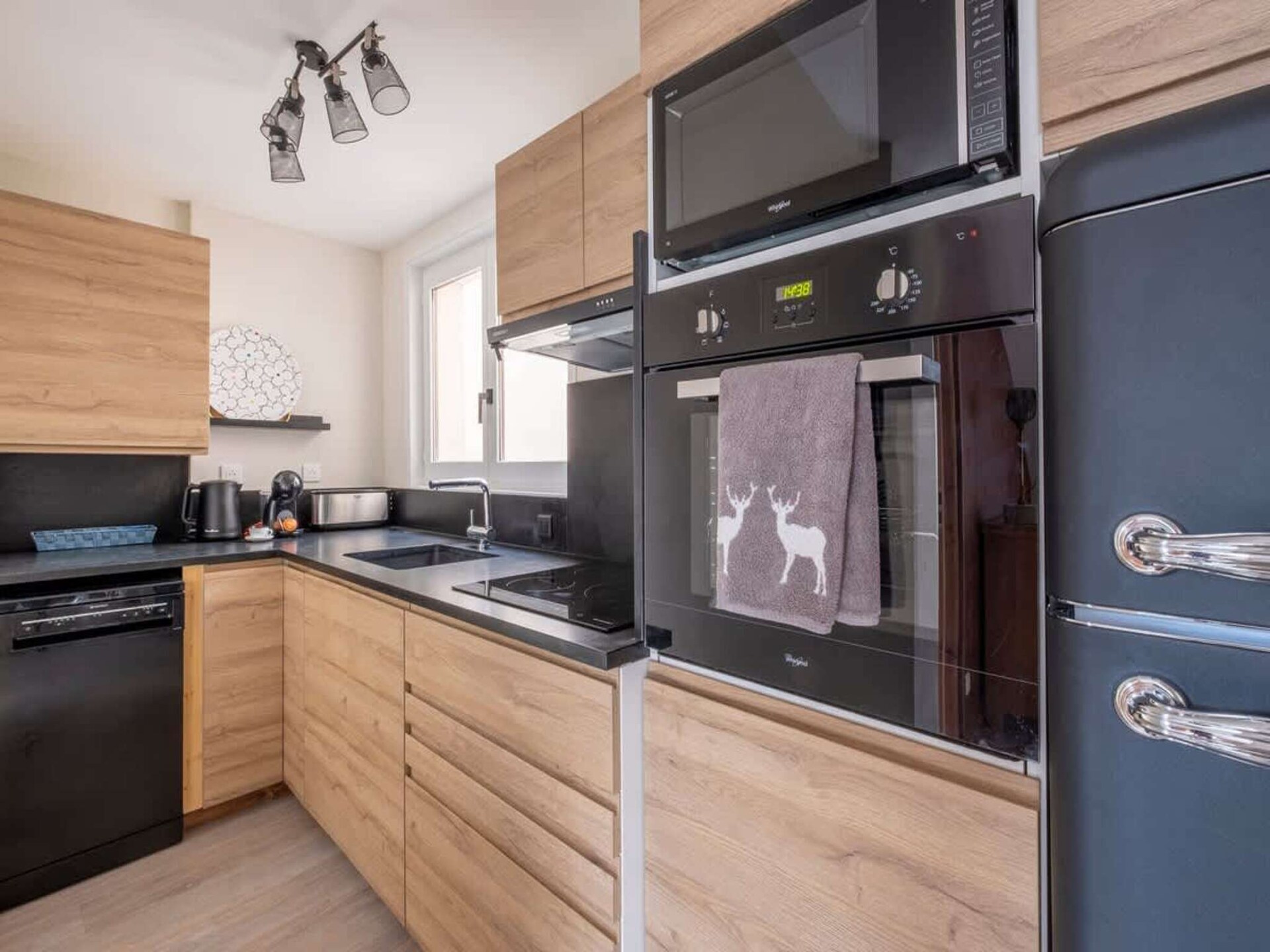 L'Appart 52: Modern appartement in hartje Chamonix, 500m van de skilift - foto 4