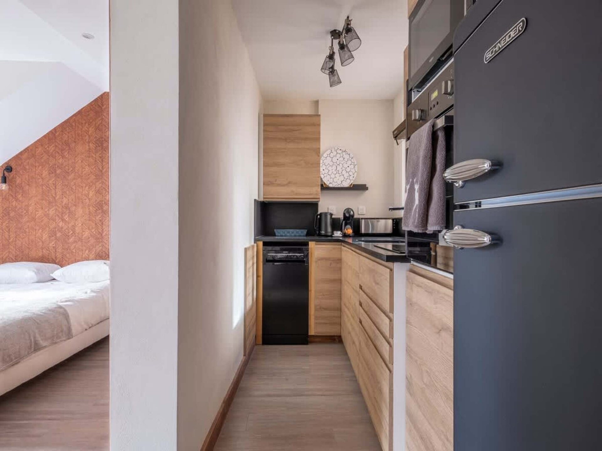 L'Appart 52: Modern appartement in hartje Chamonix, 500m van de skilift - foto 12