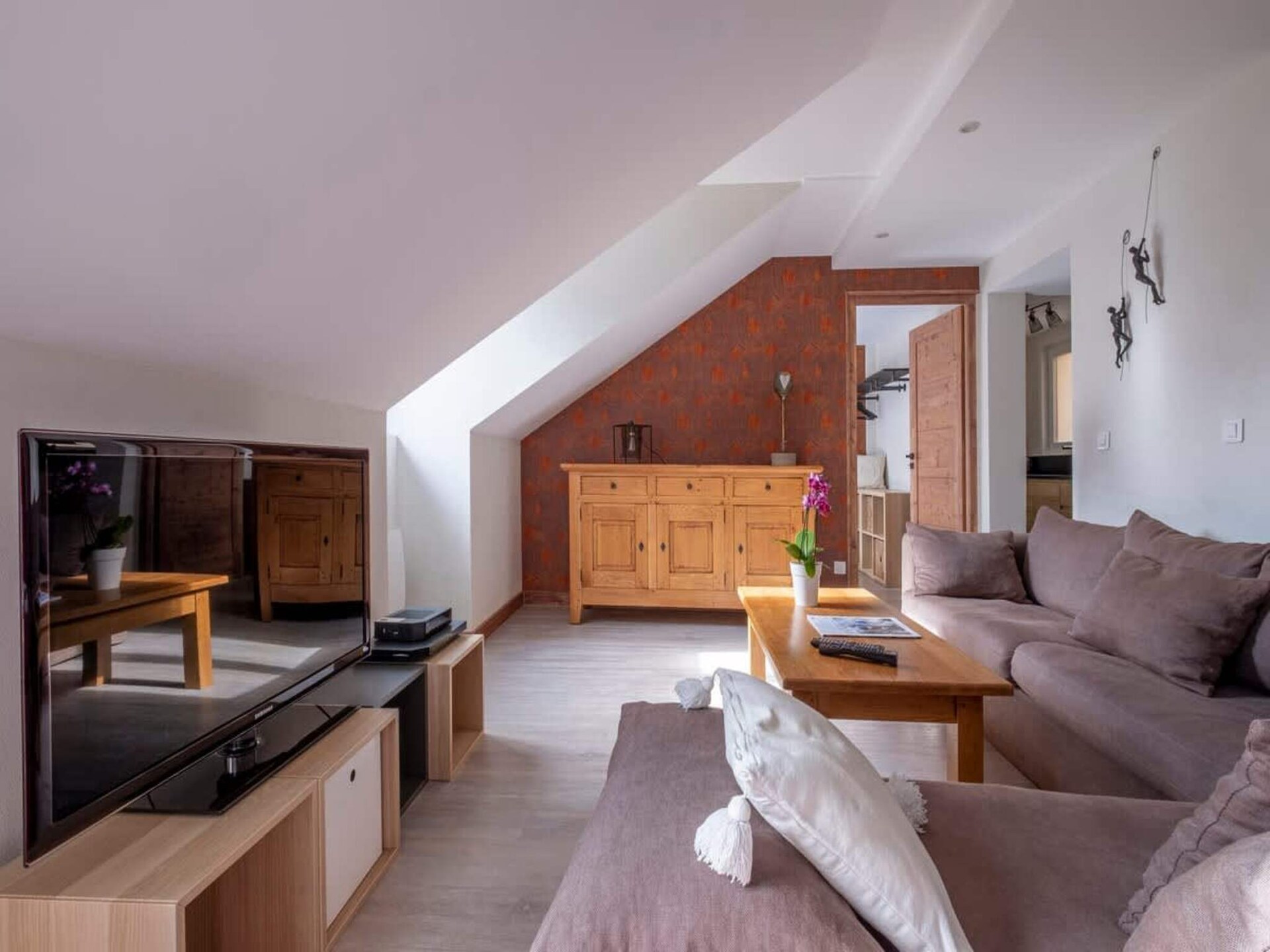 L'Appart 52: Modern appartement in hartje Chamonix, 500m van de skilift - foto 8