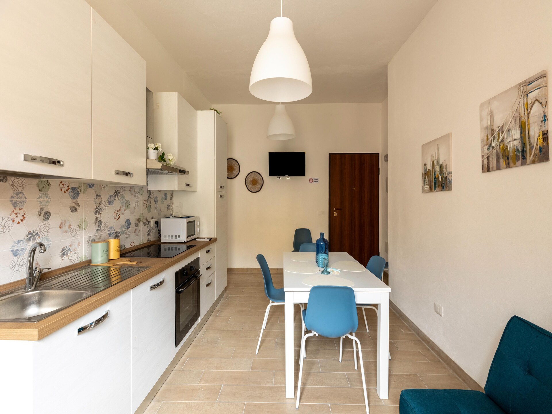 Licht appartement nabij de stranden van Noord-Sardinië, 6 personen - foto 7