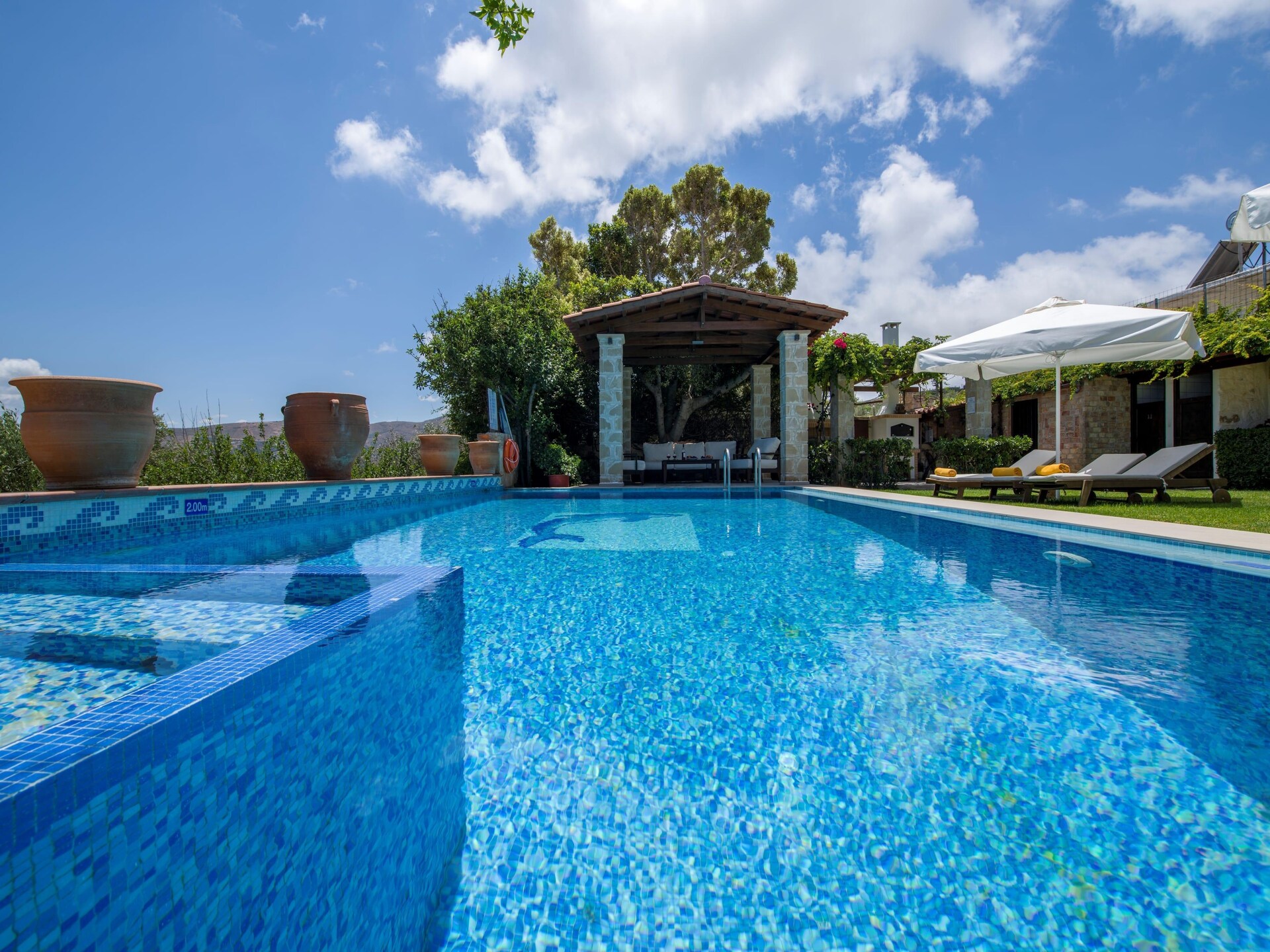 Villa Arhontariki: Ruim vakantiehuis met privézwembad bij Kissamos - foto 41