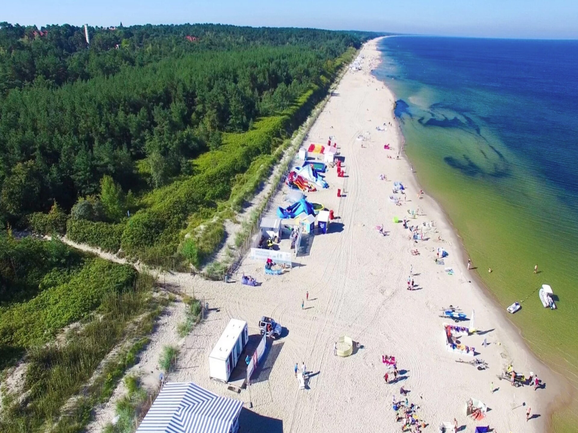Comfortabel appartement met balkon vlakbij de Wisla-lagune en het strand - foto 19