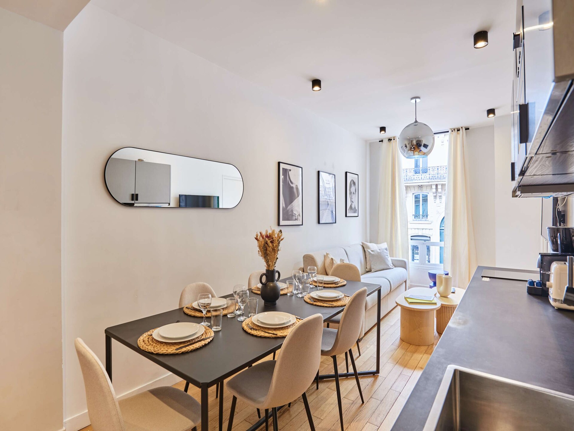 Licht appartement in het hart van Parijs, vlakbij de Marais - foto 2