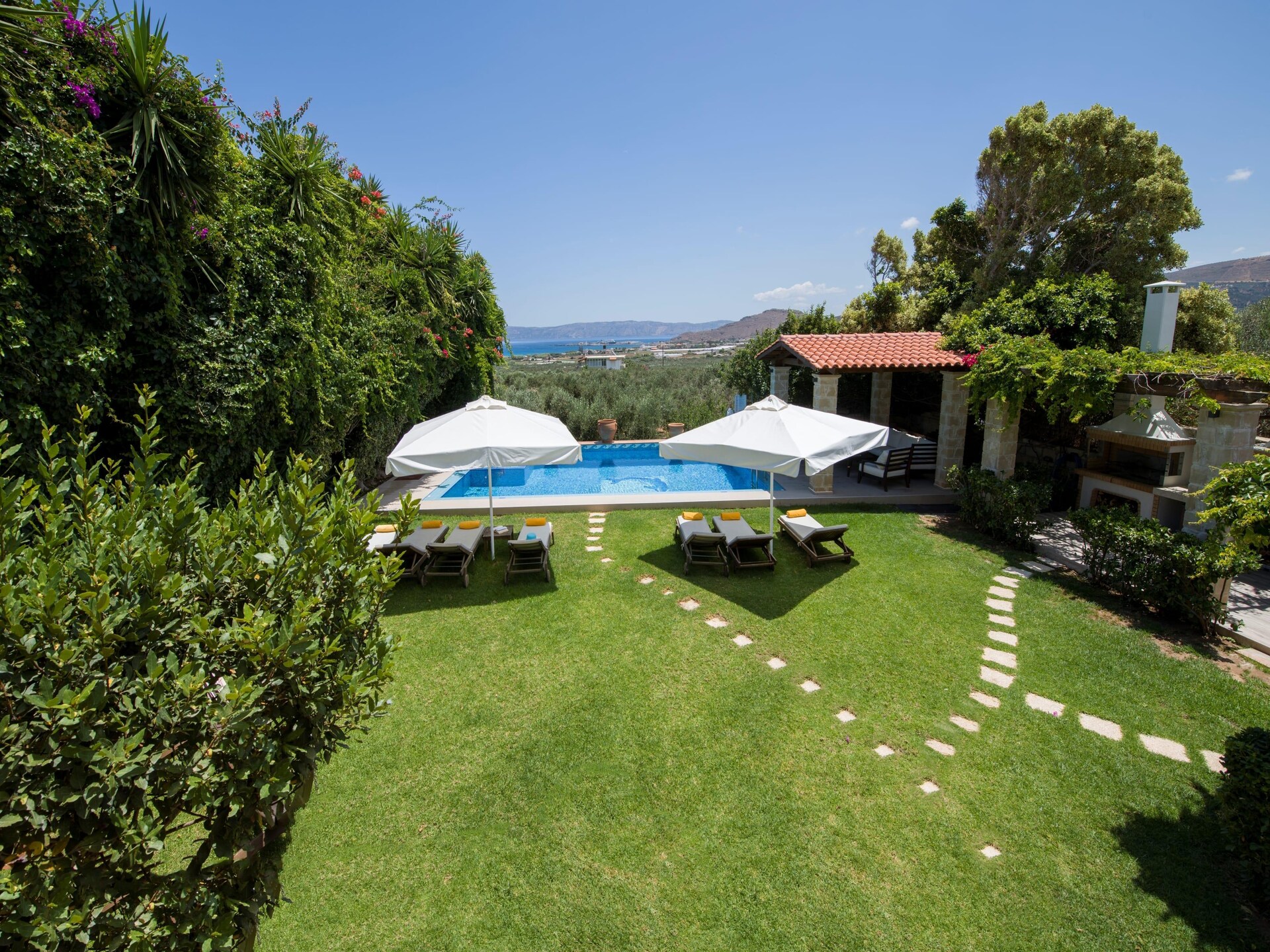 Villa Arhontariki: Ruim 7-persoons huis met privézwembad in Kalyviani bij Kissamos - foto 39