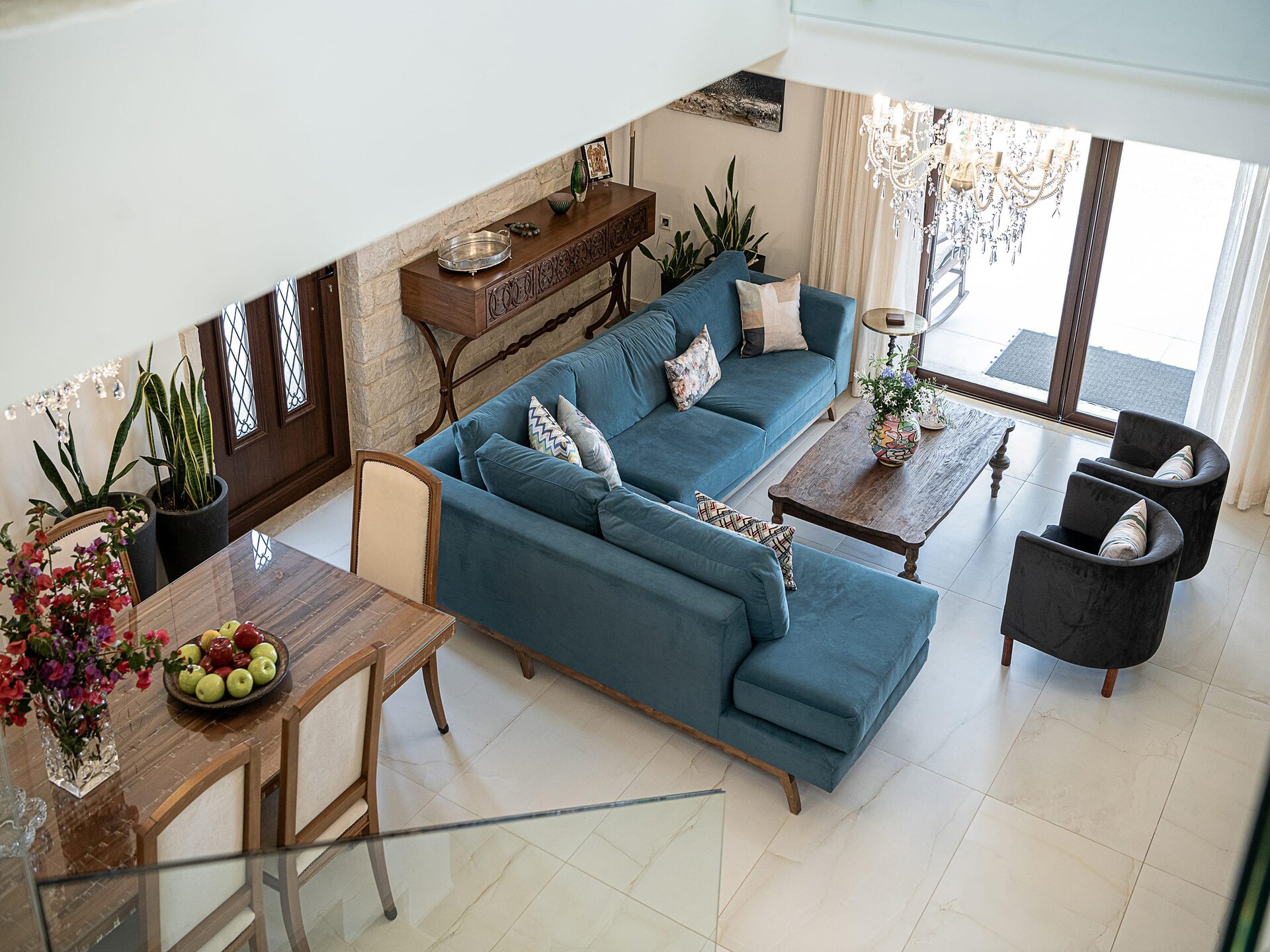 Villa Aloni: Luxe villa met infinitypool en zeezicht bij Kissamos, Kreta - foto 13