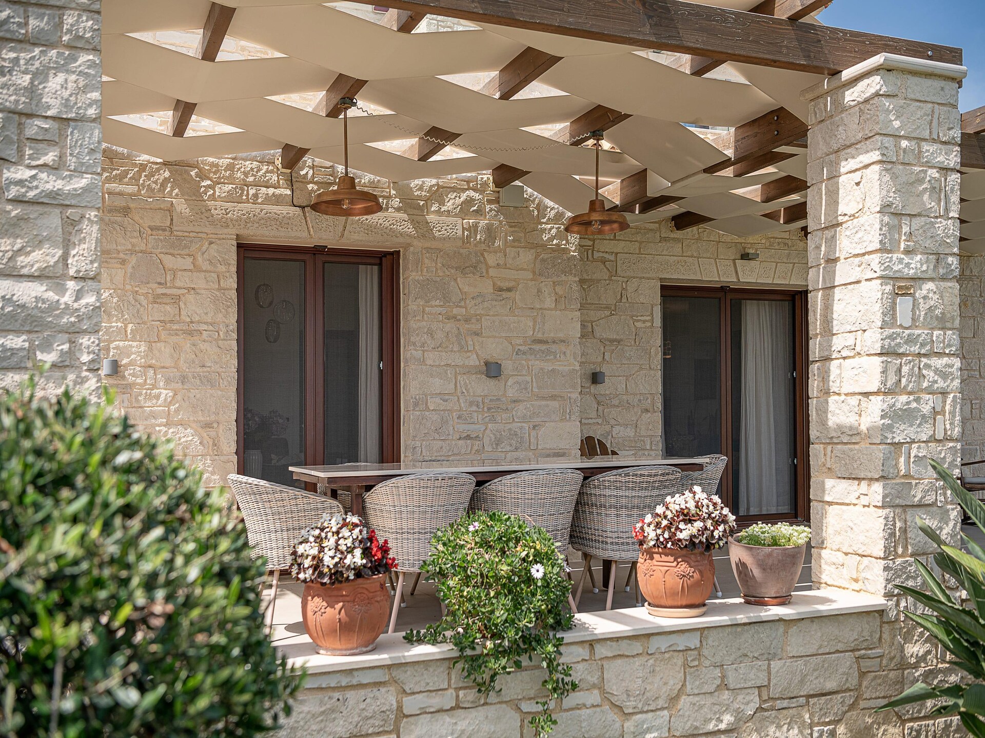 Villa Aloni: Luxe villa met infinitypool en zeezicht bij Kissamos, Kreta - foto 12
