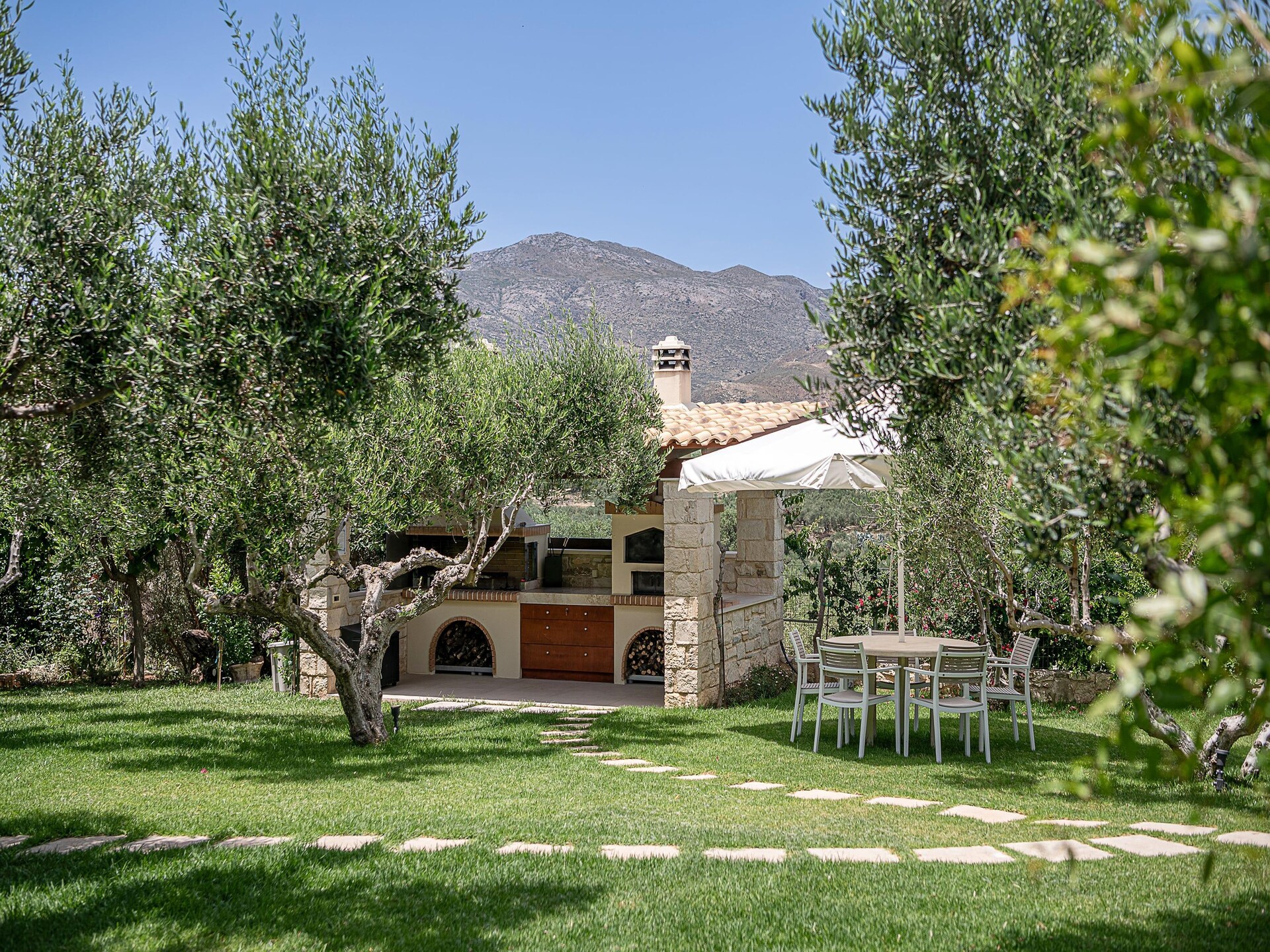 Villa Aloni: Luxe villa met infinitypool en zeezicht bij Kissamos, Kreta - foto 37