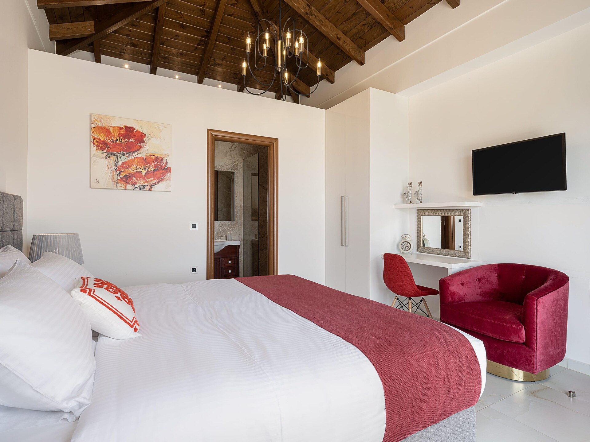 Villa Aloni: Luxe villa met infinitypool en zeezicht bij Kissamos, Kreta - foto 24