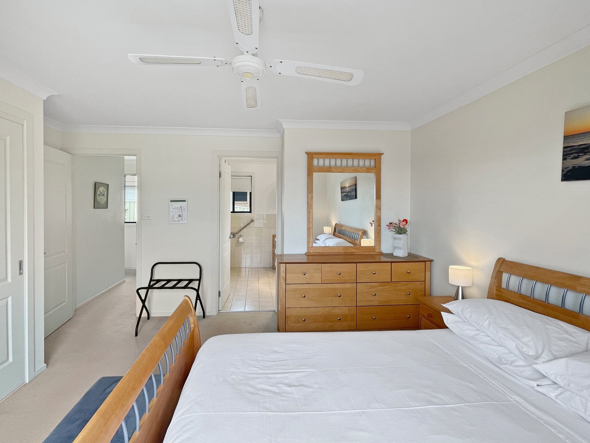 Ruim appartement bij Surf Beach met 3 slaapkamers en balkon - foto 24