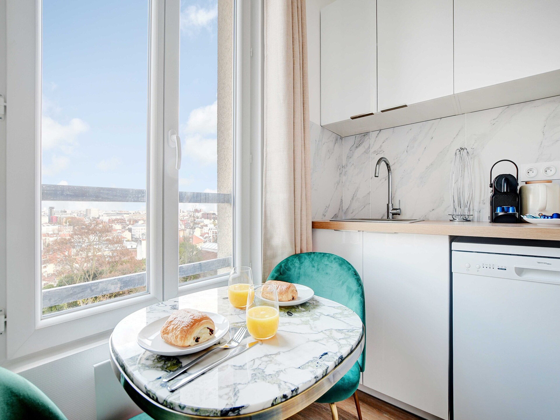 Licht en modern appartement voor 2 personen in Ivry-sur-Seine - foto 7
