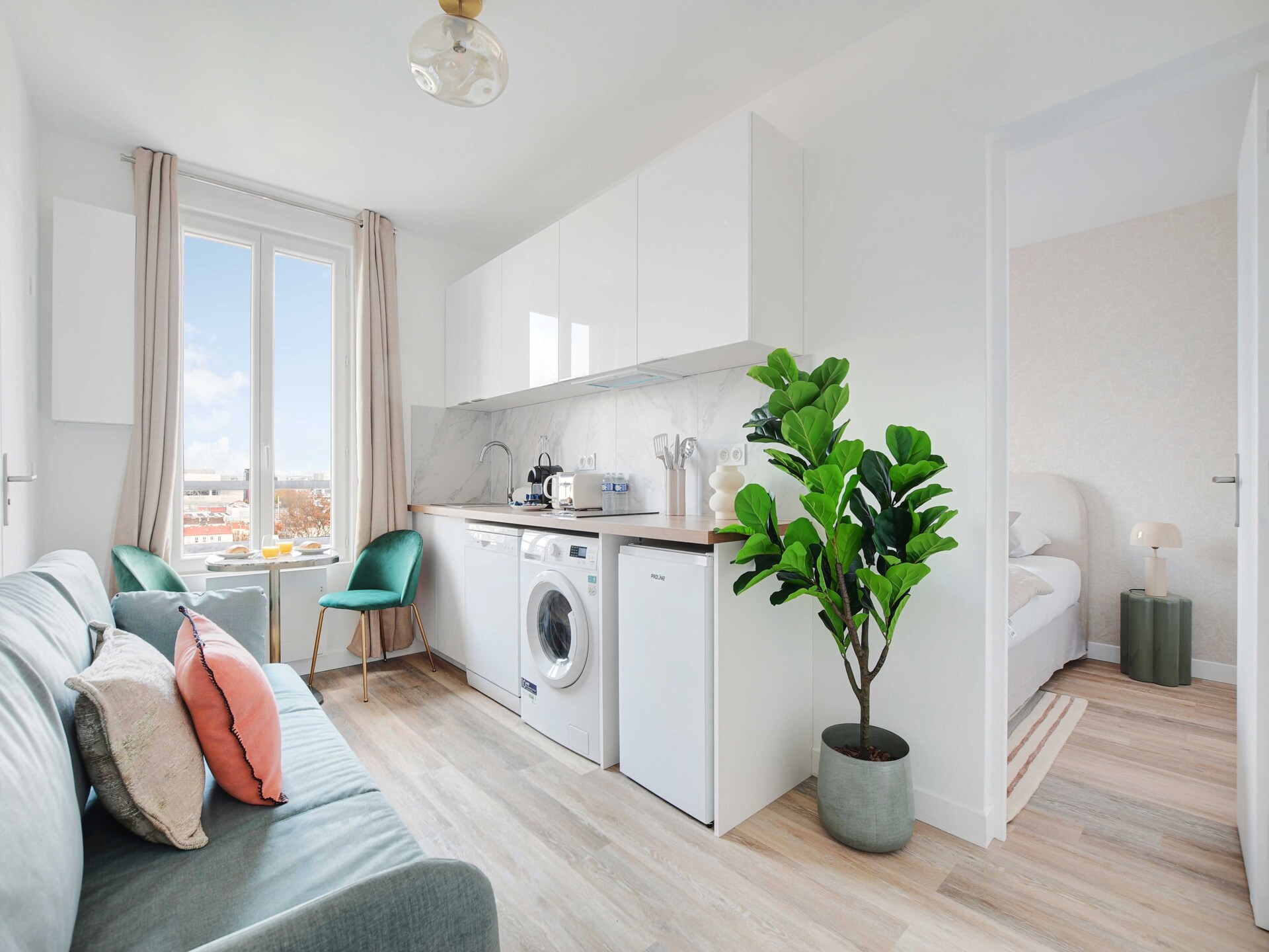 Licht en modern appartement voor 2 personen in Ivry-sur-Seine - foto 25