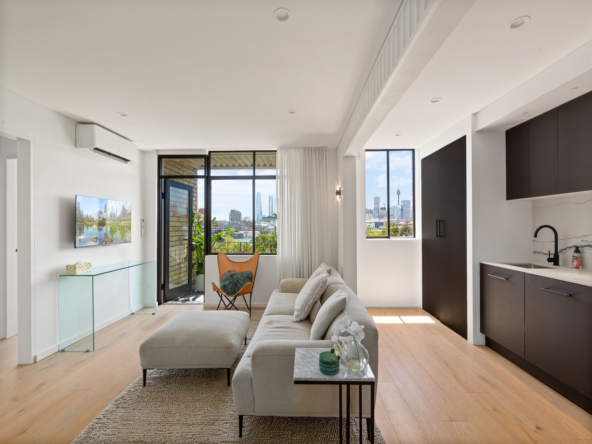 Stijlvol appartement in Glebe met uitzicht op de skyline van Sydney - foto 13