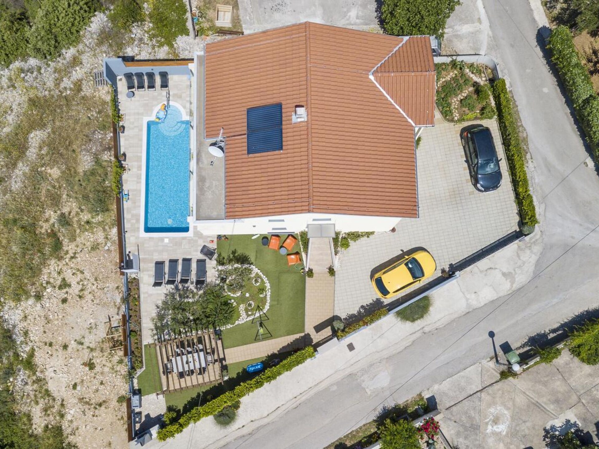 Appartement Roza: Zeezicht-balkon op 200m van het strand in Šibenik - foto 19