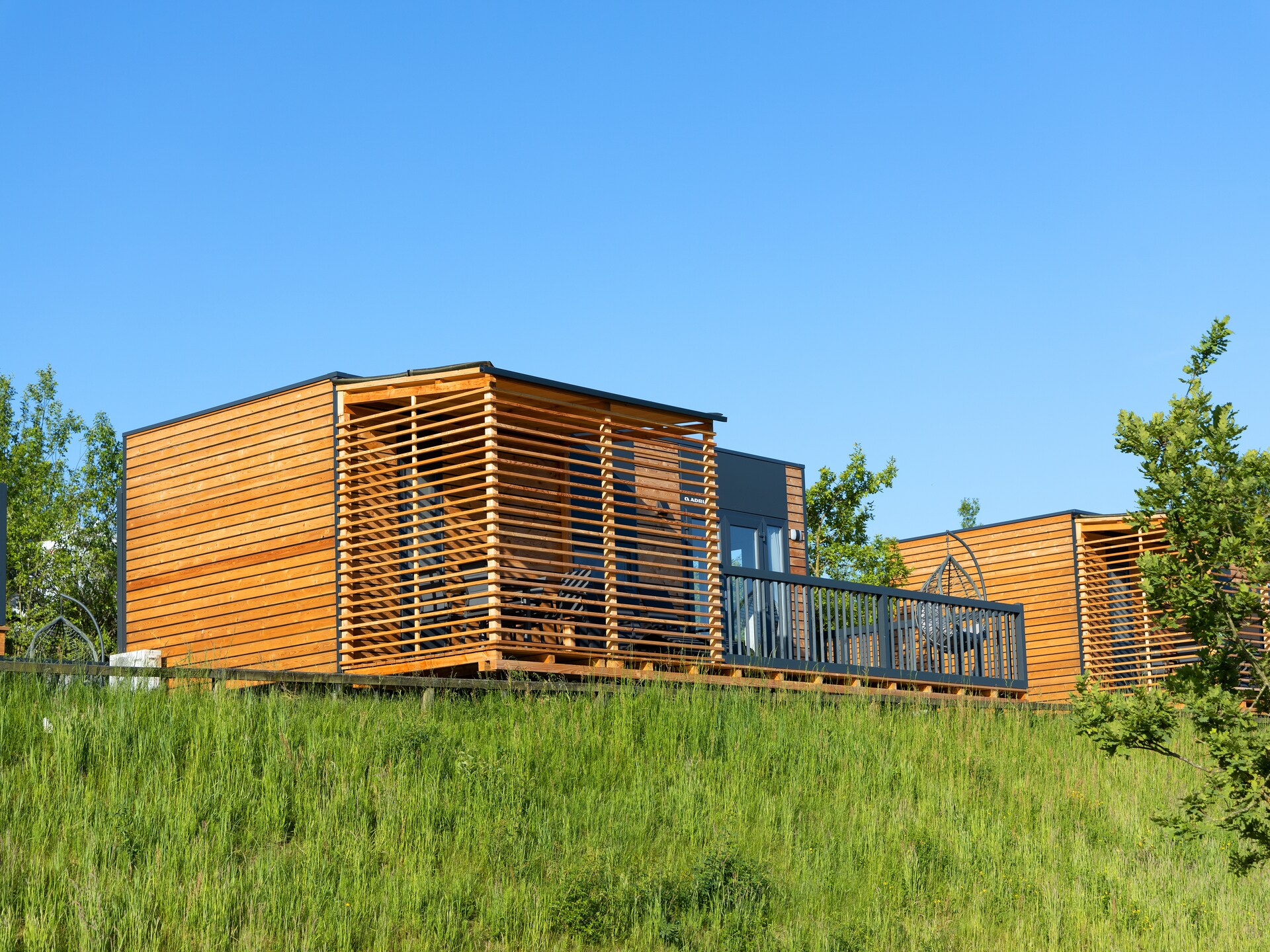 Wellness-stacaravan voor 5 pers. aan golfbaan in Bayerbach - foto 3