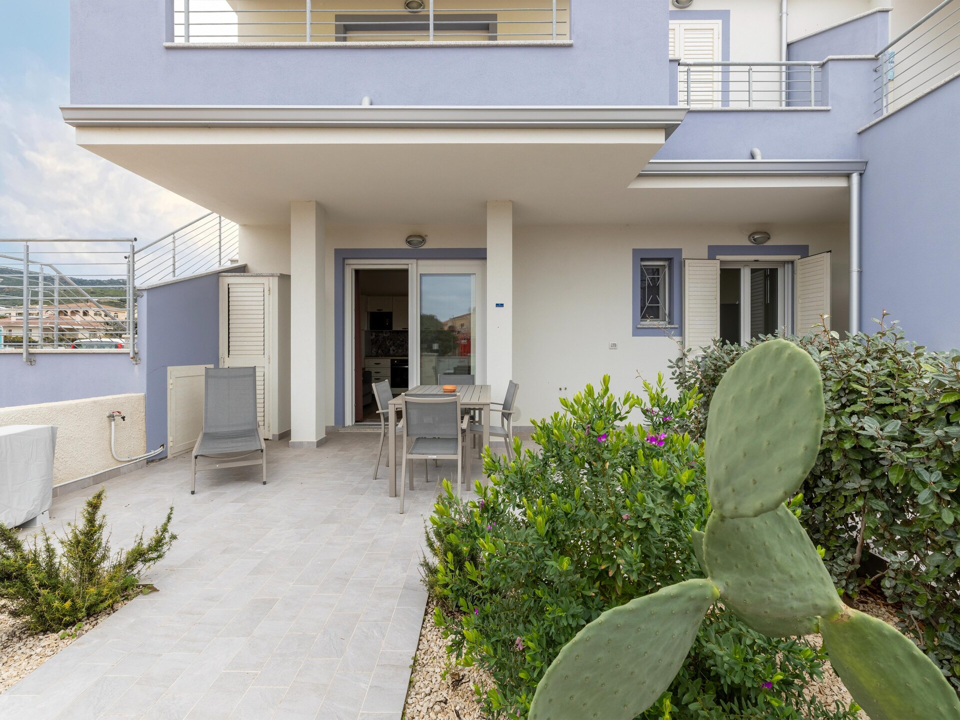 Appartement met zeezicht en tuin in Castelsardo, 500m van strand - foto 4