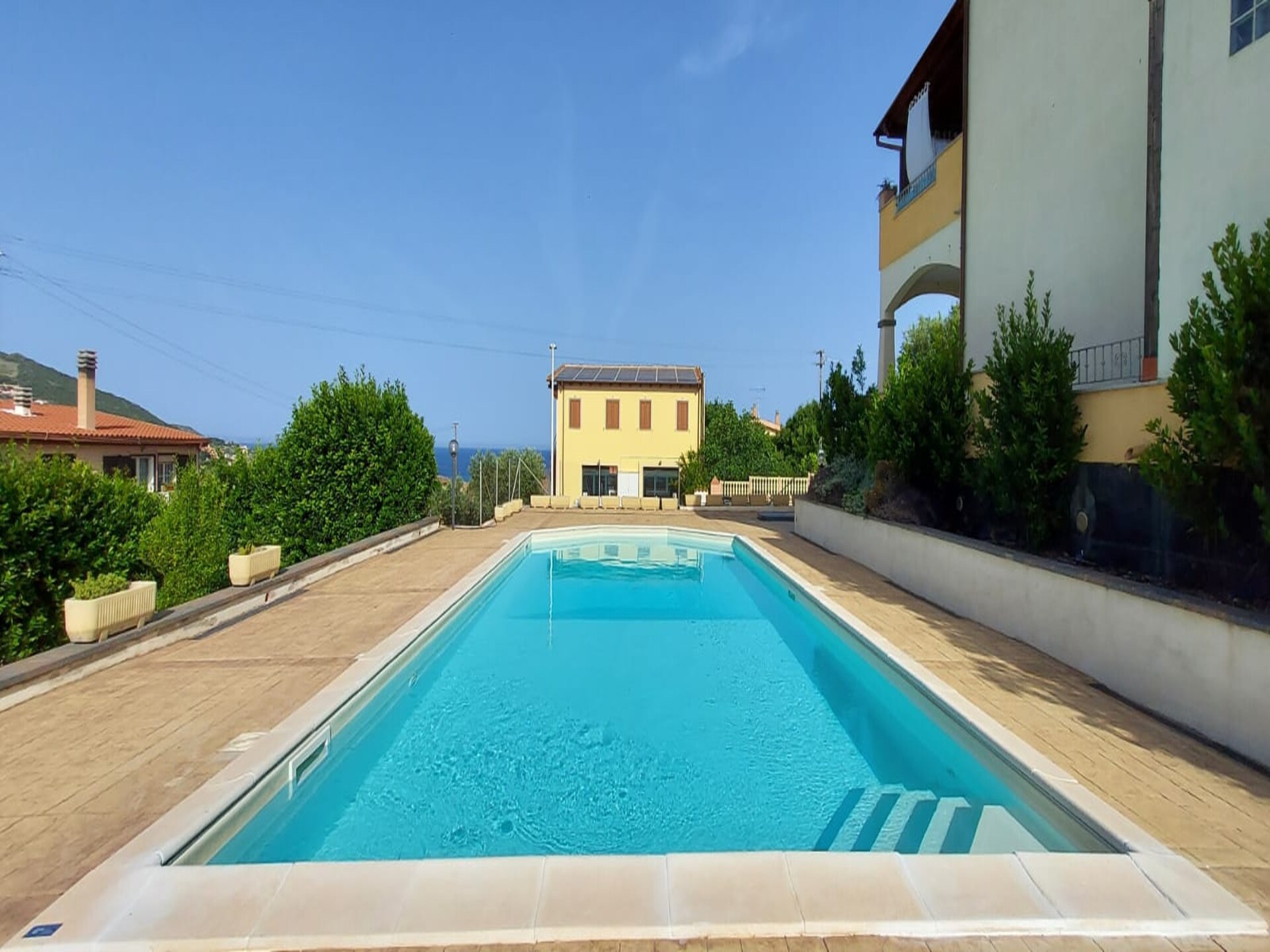Licht appartement met zwembad en terras, 500m van zee in Castelsardo - foto 9
