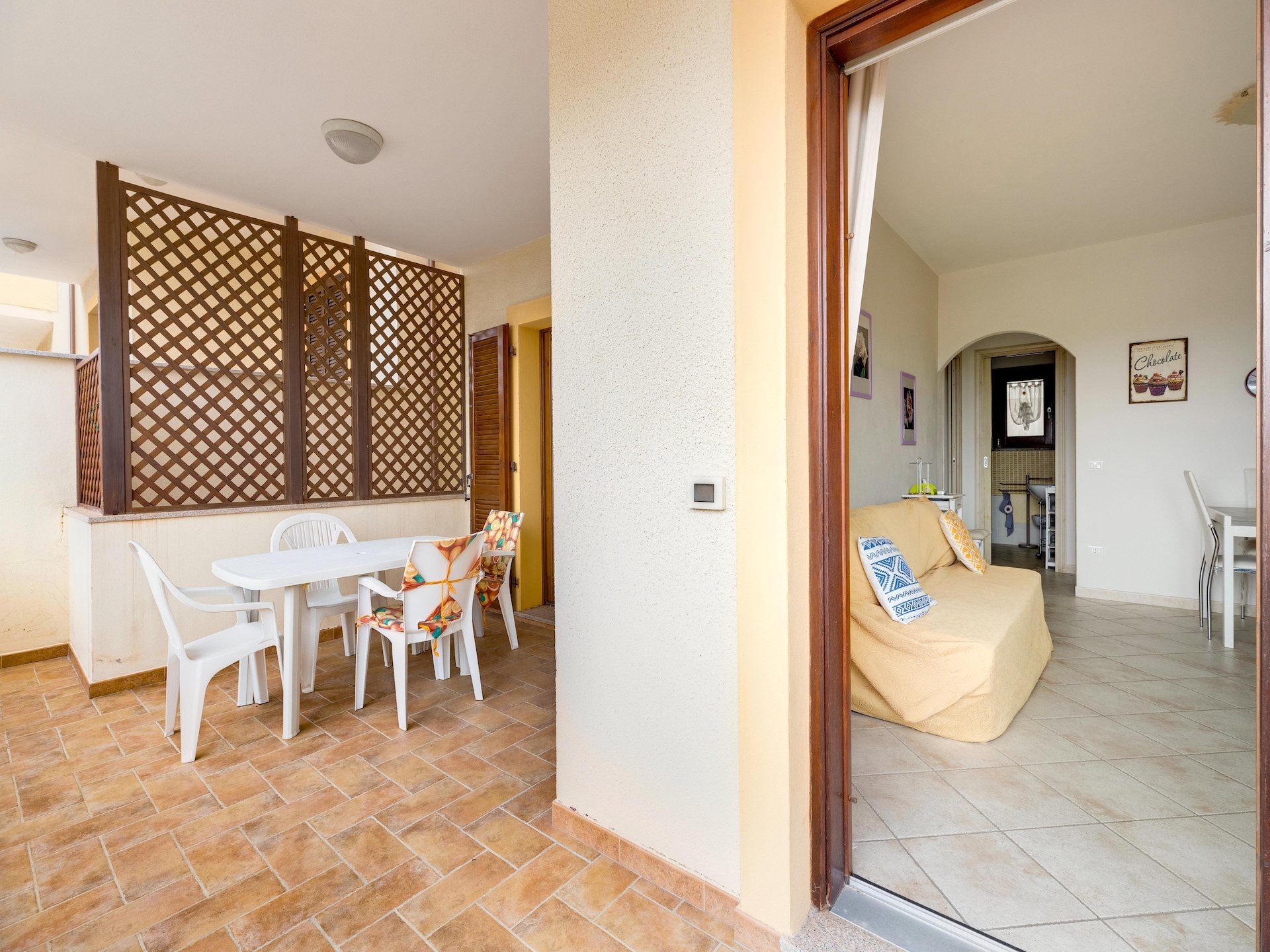Licht appartement met zwembad en terras, 500m van zee in Castelsardo - foto 26