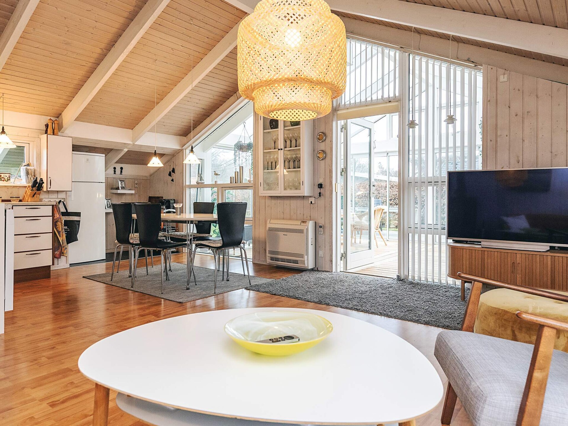 Licht vakantiehuis bij Hals met serre, houtkachel en zee op 300 meter - foto 10