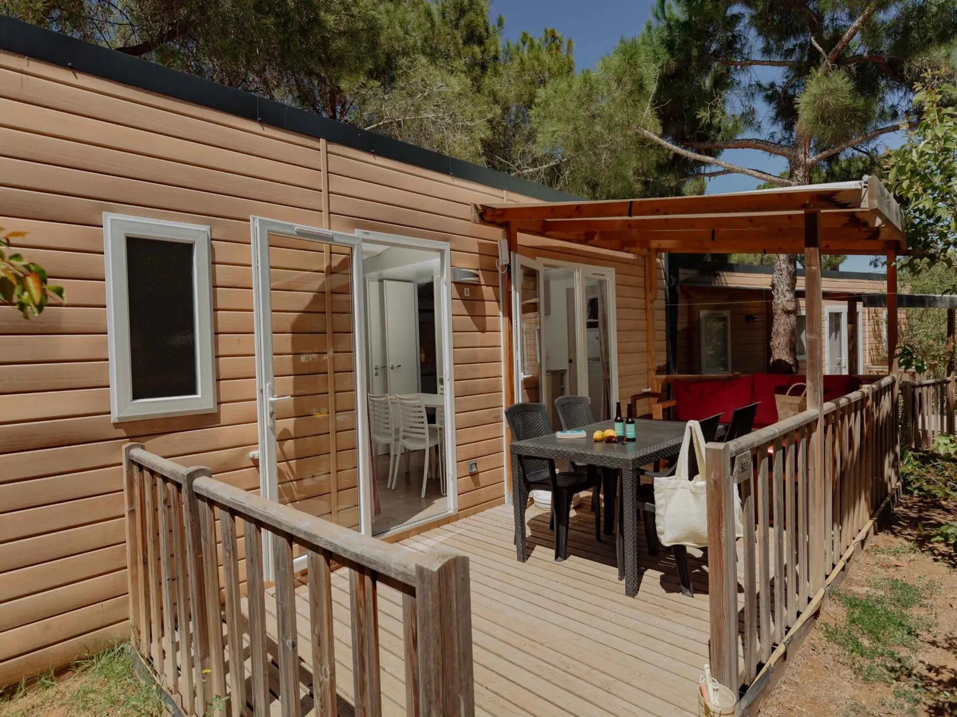 Vrijstaande bungalow voor 4 personen met WiFi nabij de stranden van Sitges - foto 1