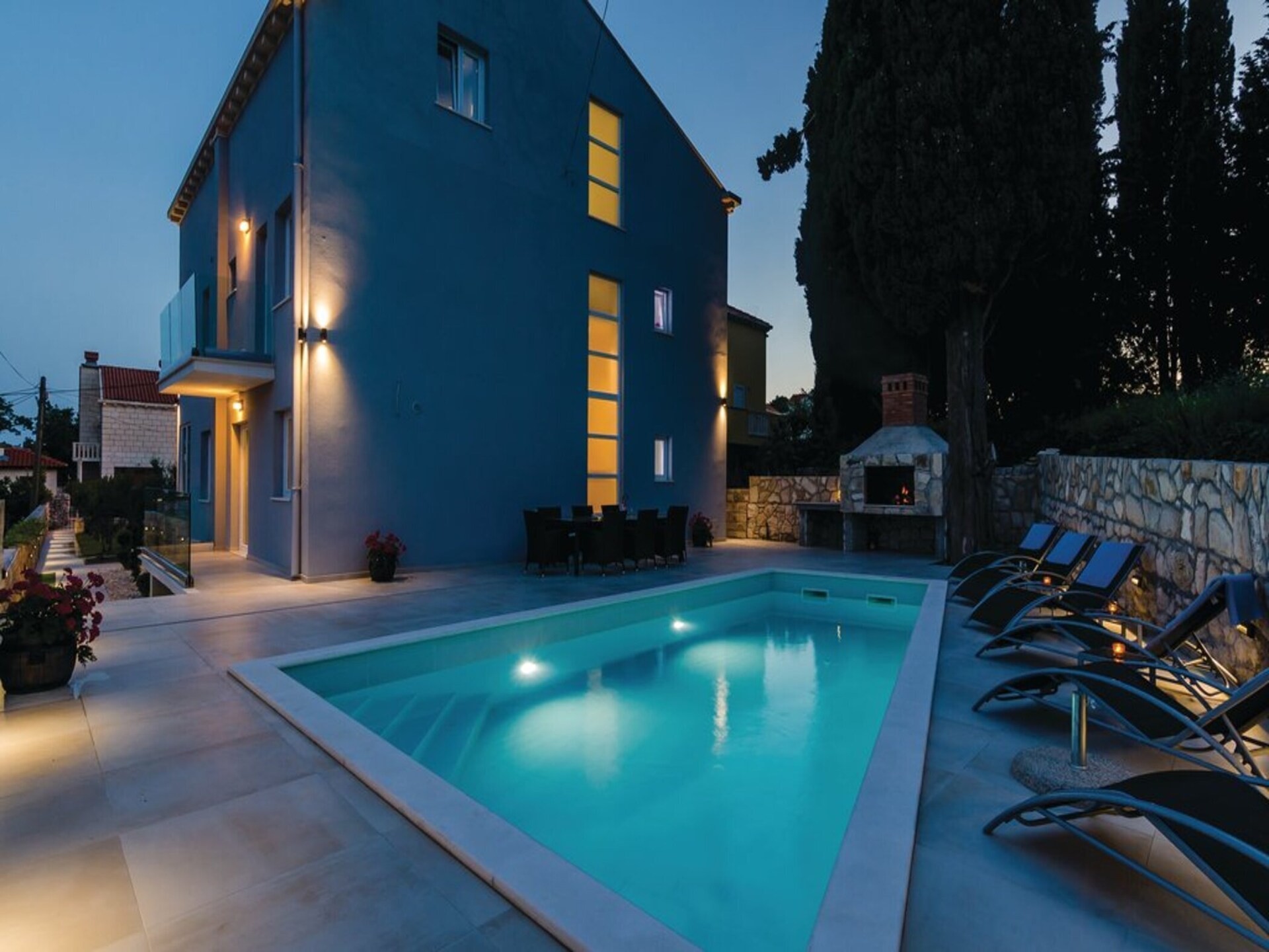 8-persoons villa in Zaton met privézwembad op 700m van het strand - foto 2