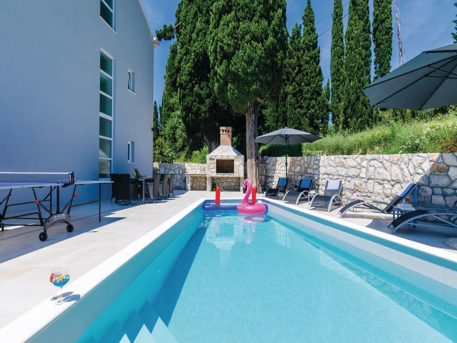 8-persoons villa in Zaton met privézwembad op 700m van het strand - foto 10