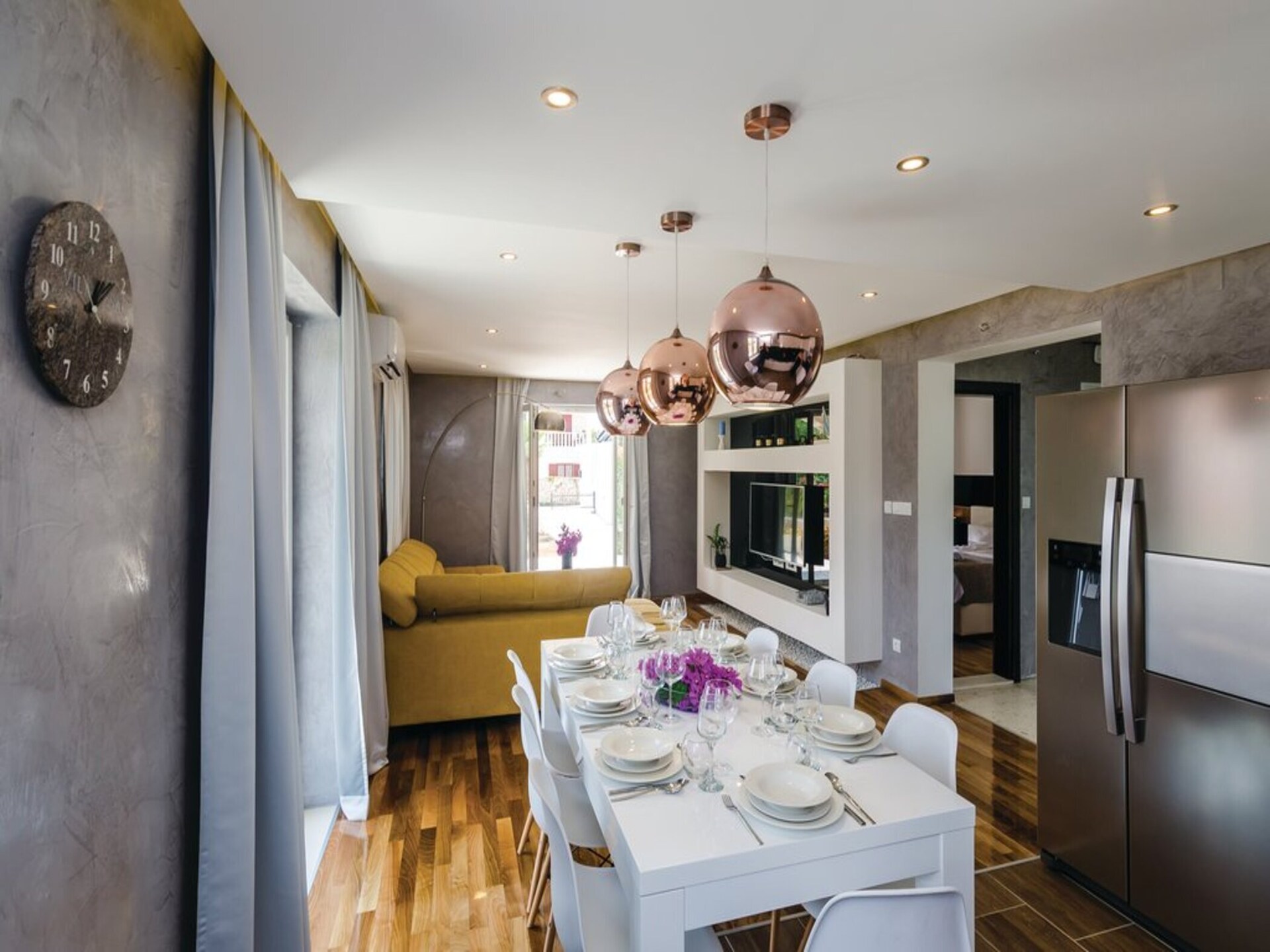 8-persoons villa in Zaton met privézwembad op 700m van het strand - foto 14