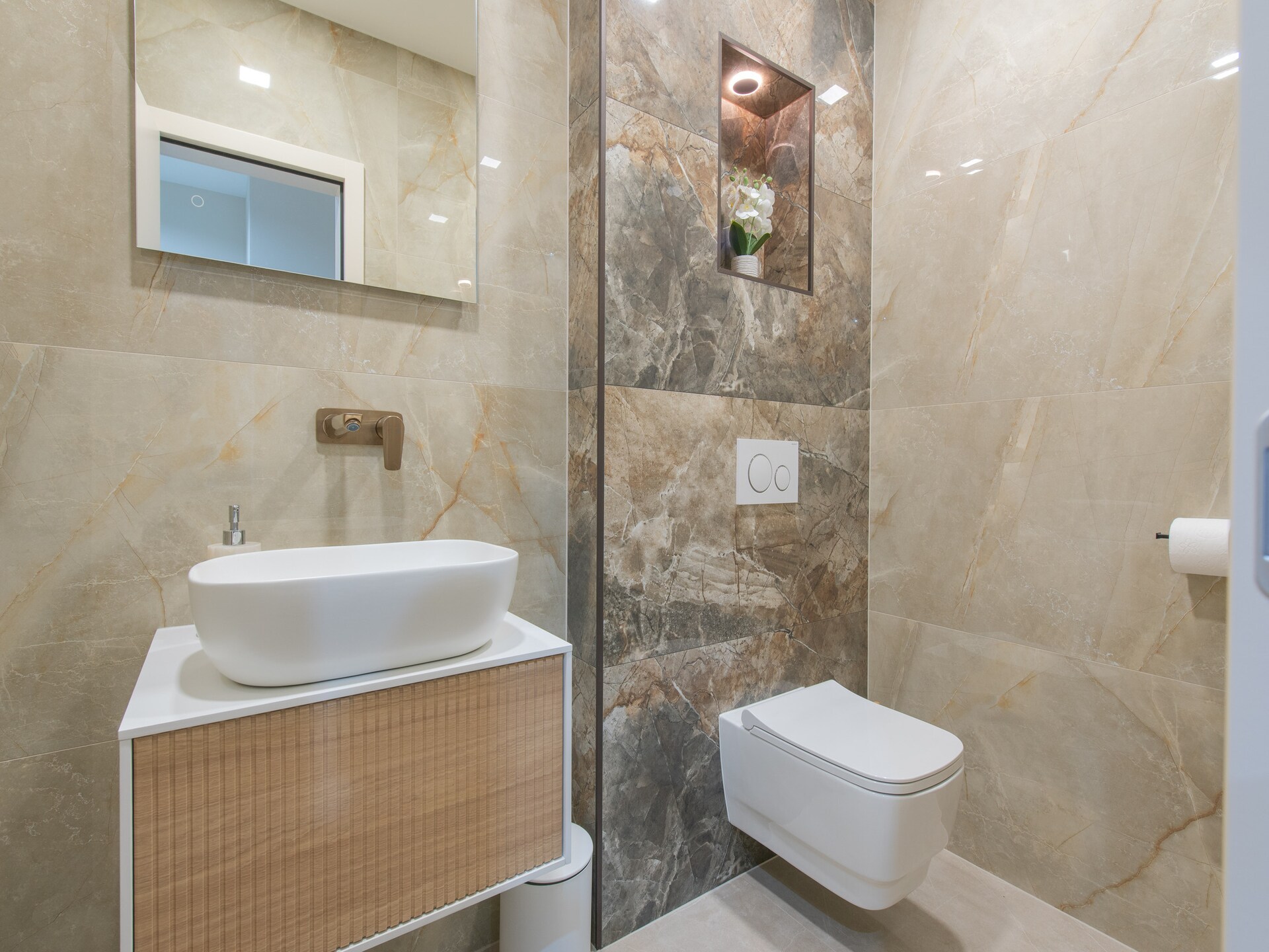 Villa Ivana met panoramisch zeezicht, privézwembad en spa in Stanići - foto 32