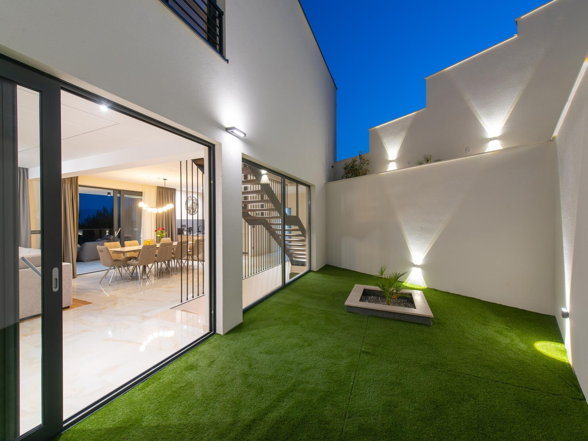 Villa Ivana met panoramisch zeezicht, privézwembad en spa in Stanići - foto 39