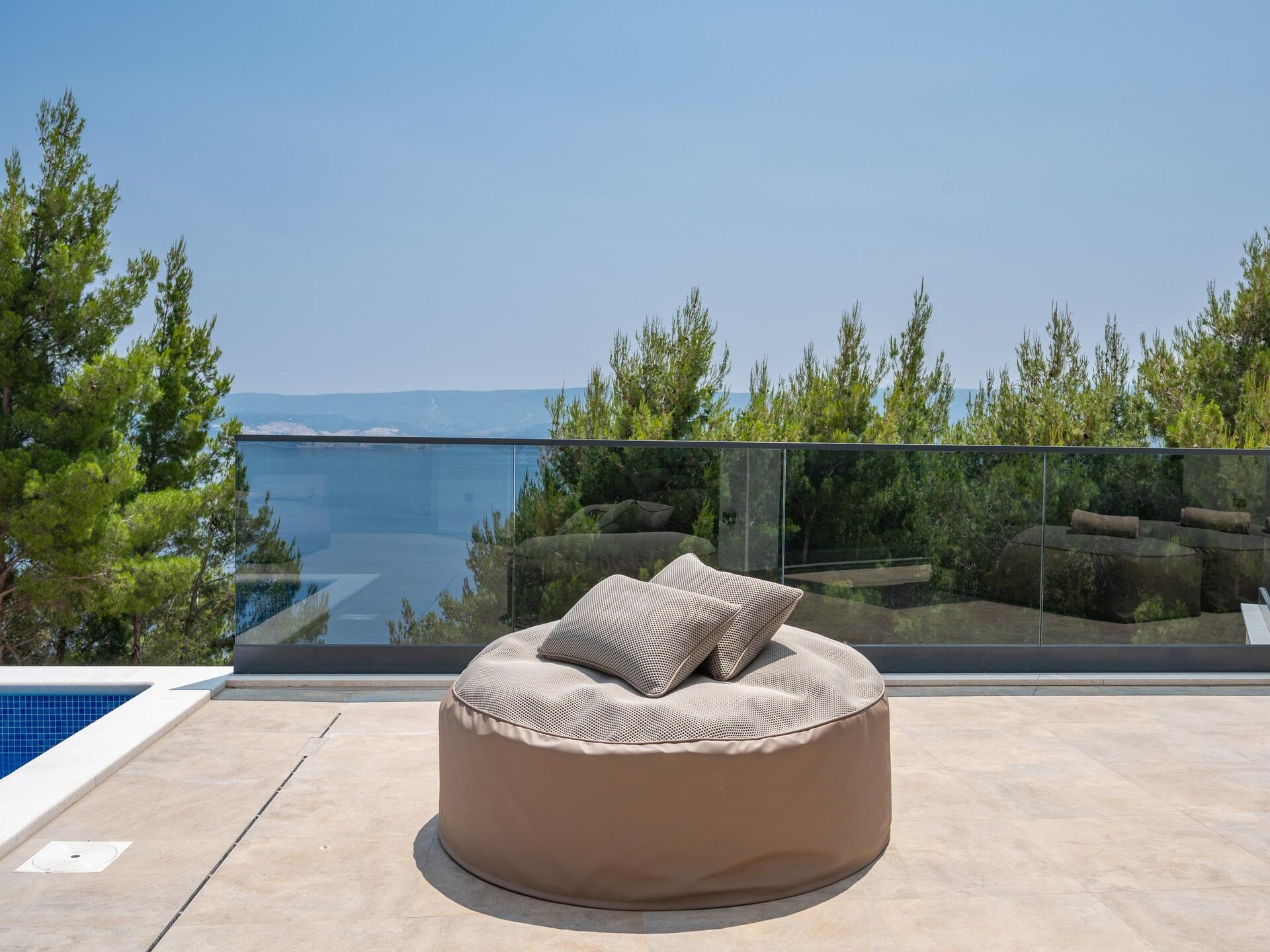 Villa Ivana met panoramisch zeezicht, privézwembad en spa in Stanići - foto 41