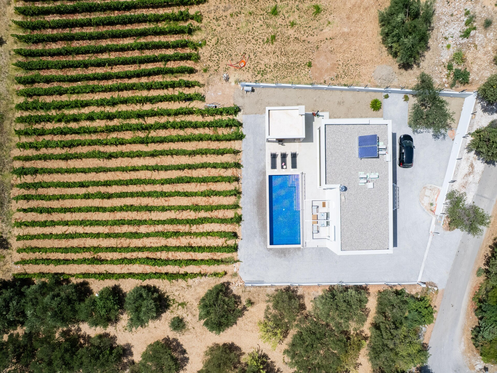 Villa Vista Vinea: luxe privévilla met panoramisch uitzicht en verwarmd zwembad bij Split - foto 48