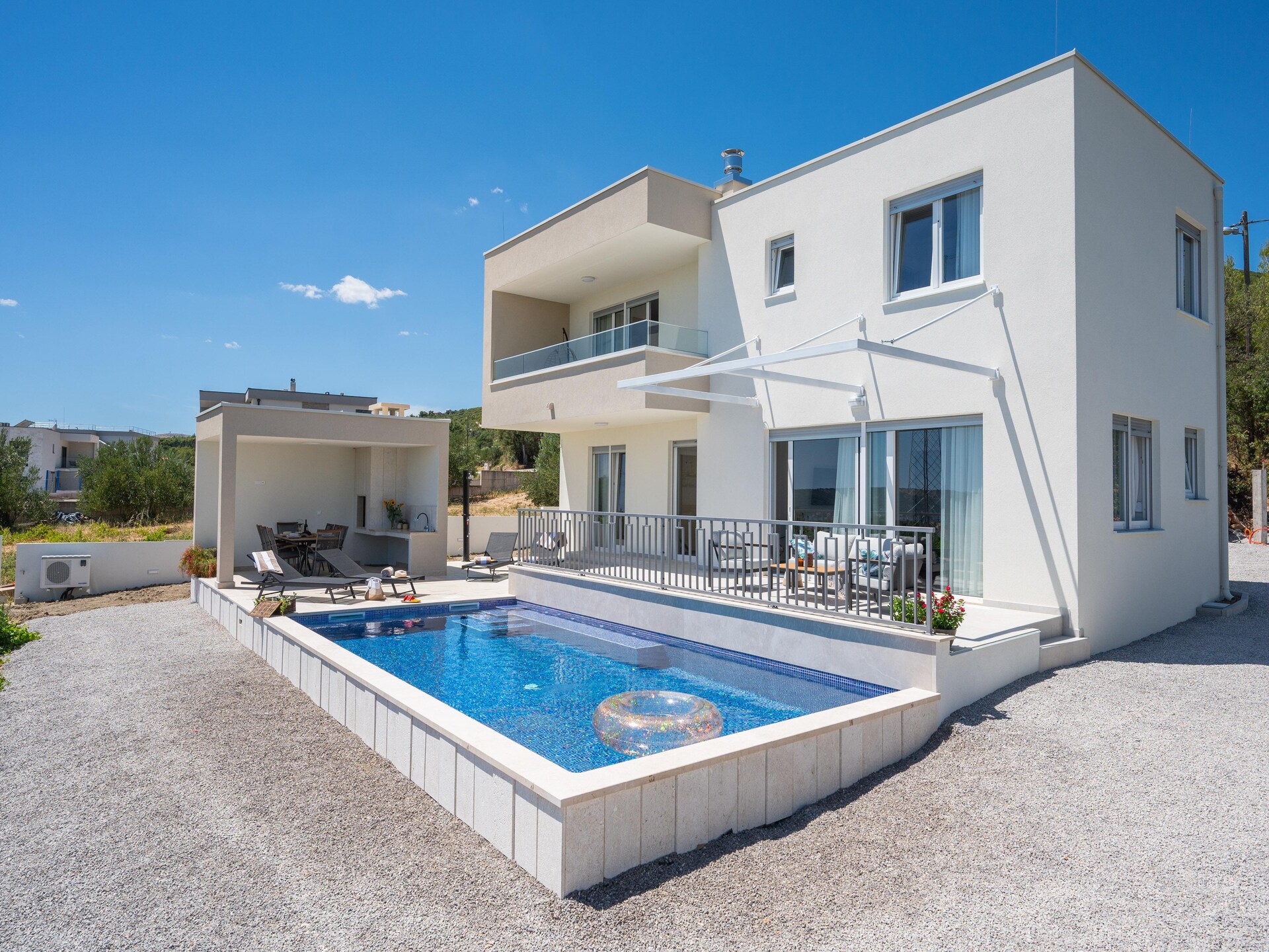 Villa Vista Vinea: luxe privévilla met panoramisch uitzicht en verwarmd zwembad bij Split - foto 7