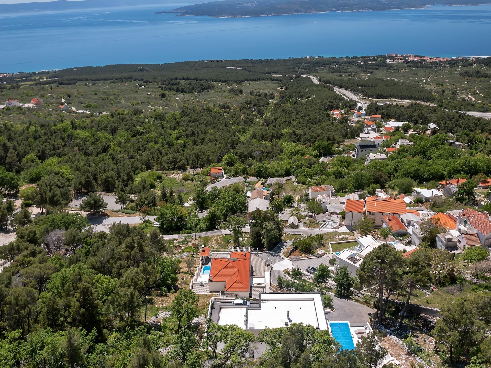 Villa Prestige in Baška Voda met privézwembad voor 10 personen - foto 47