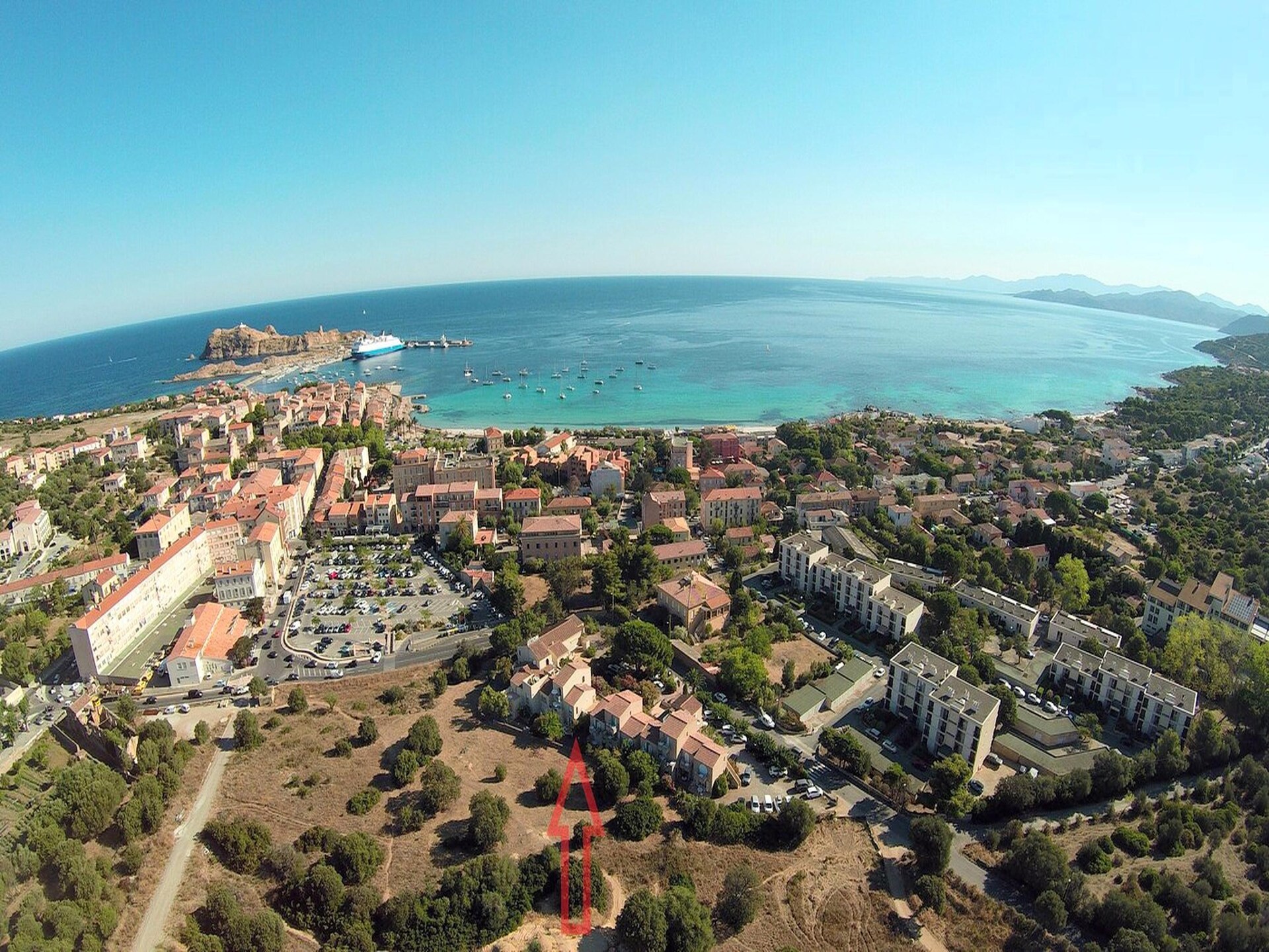 Knusse vrijstaande studio met balkon voor 3 personen in L'Ile Rousse - foto 15