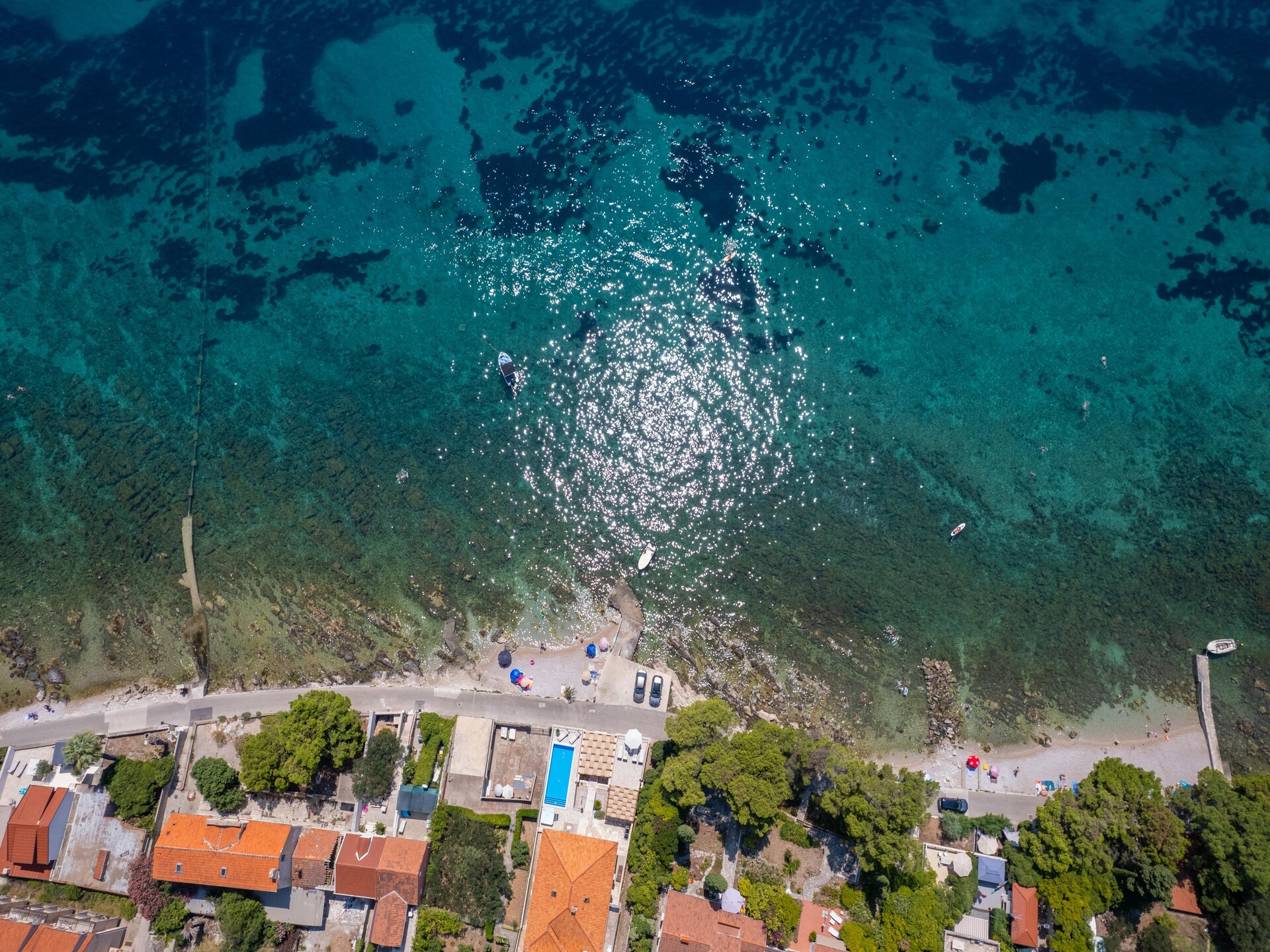 Villa AdriaStone: Luxe villa aan zee met privézwembad in Orebić, 10m van strand - foto 41