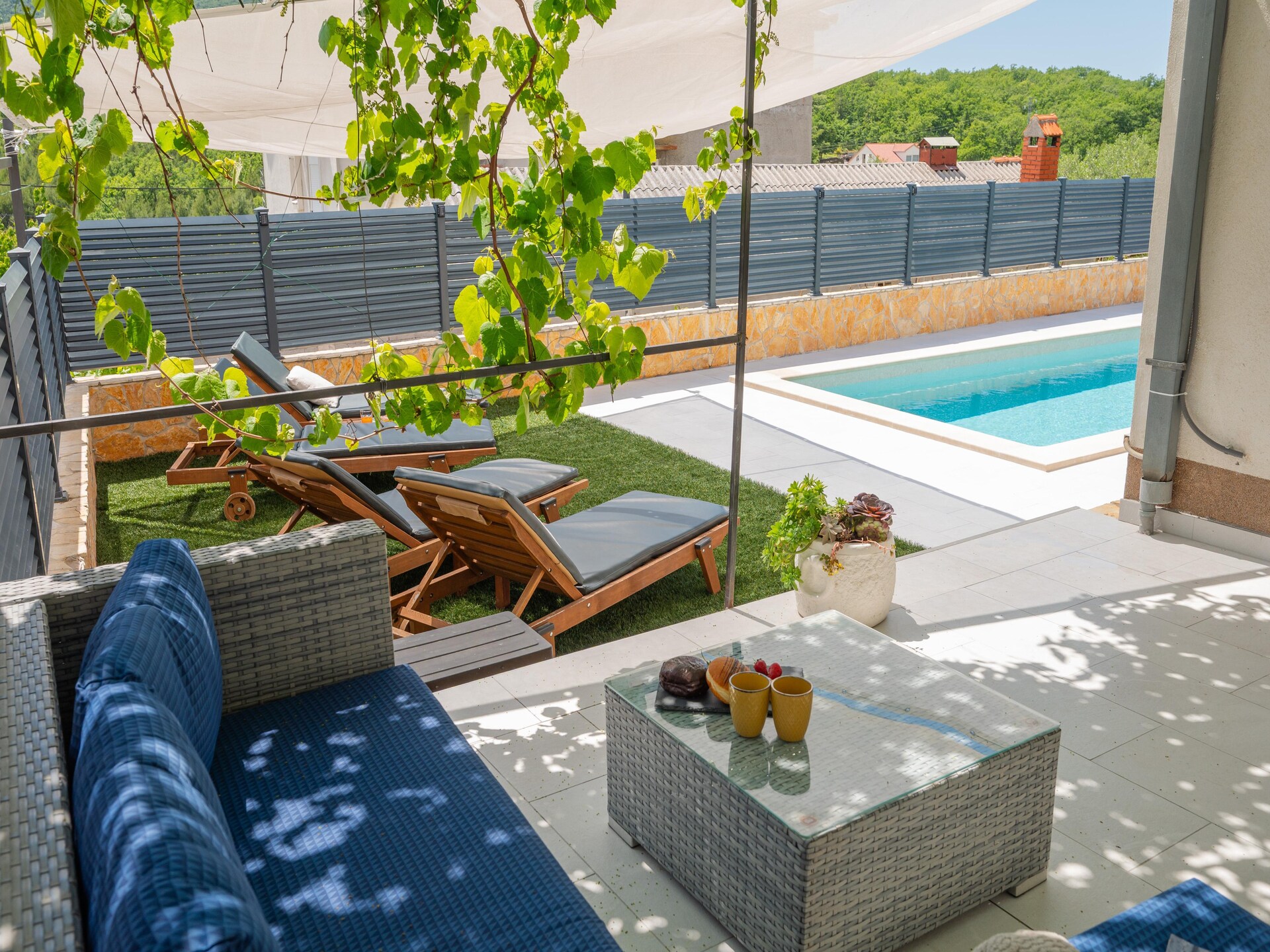 Villa Kristina: Ruim vakantiehuis voor 12 personen met zwembad bij Omiš - foto 48