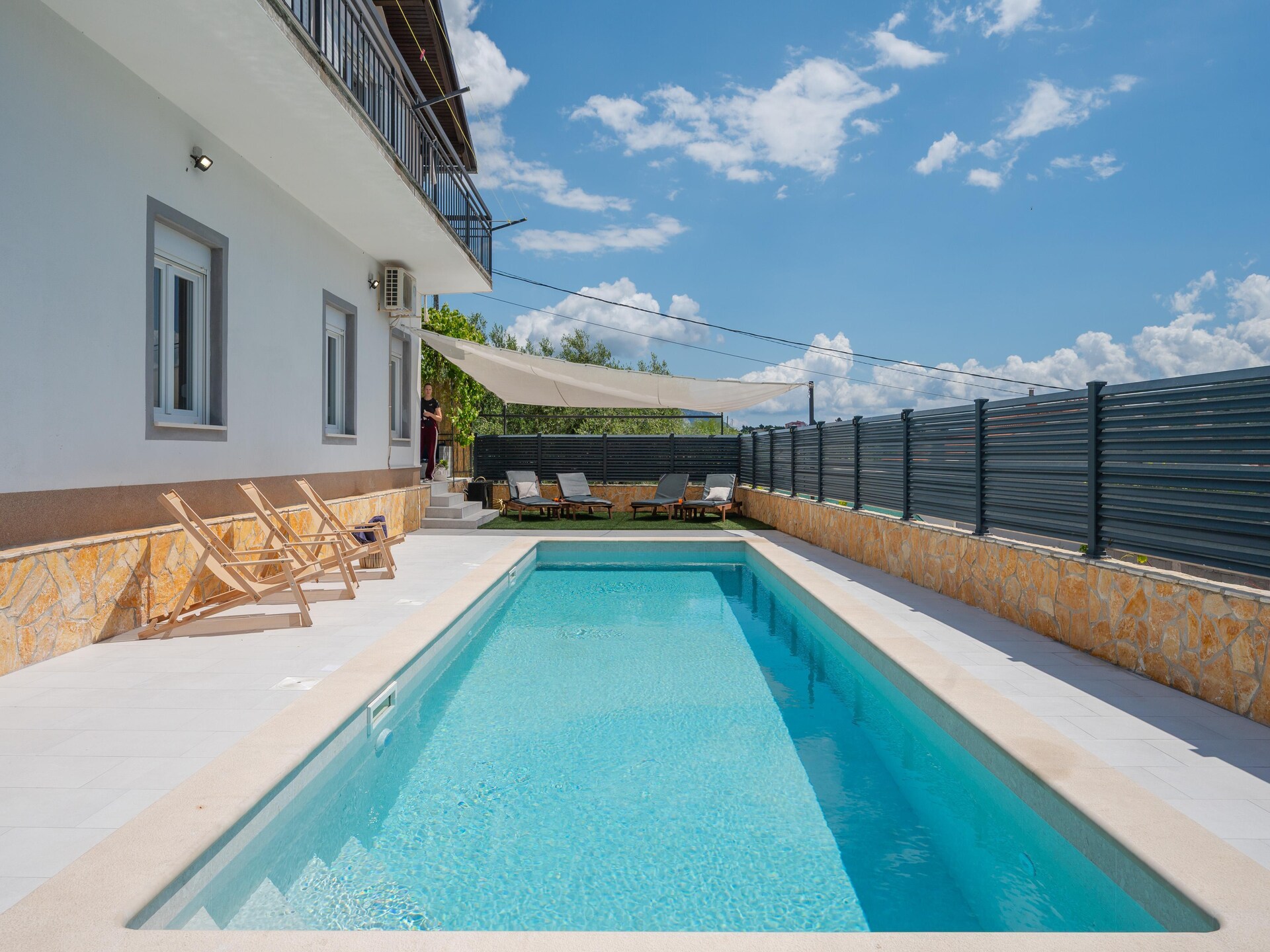 Villa Kristina: Ruim vakantiehuis voor 12 personen met zwembad bij Omiš - foto 14