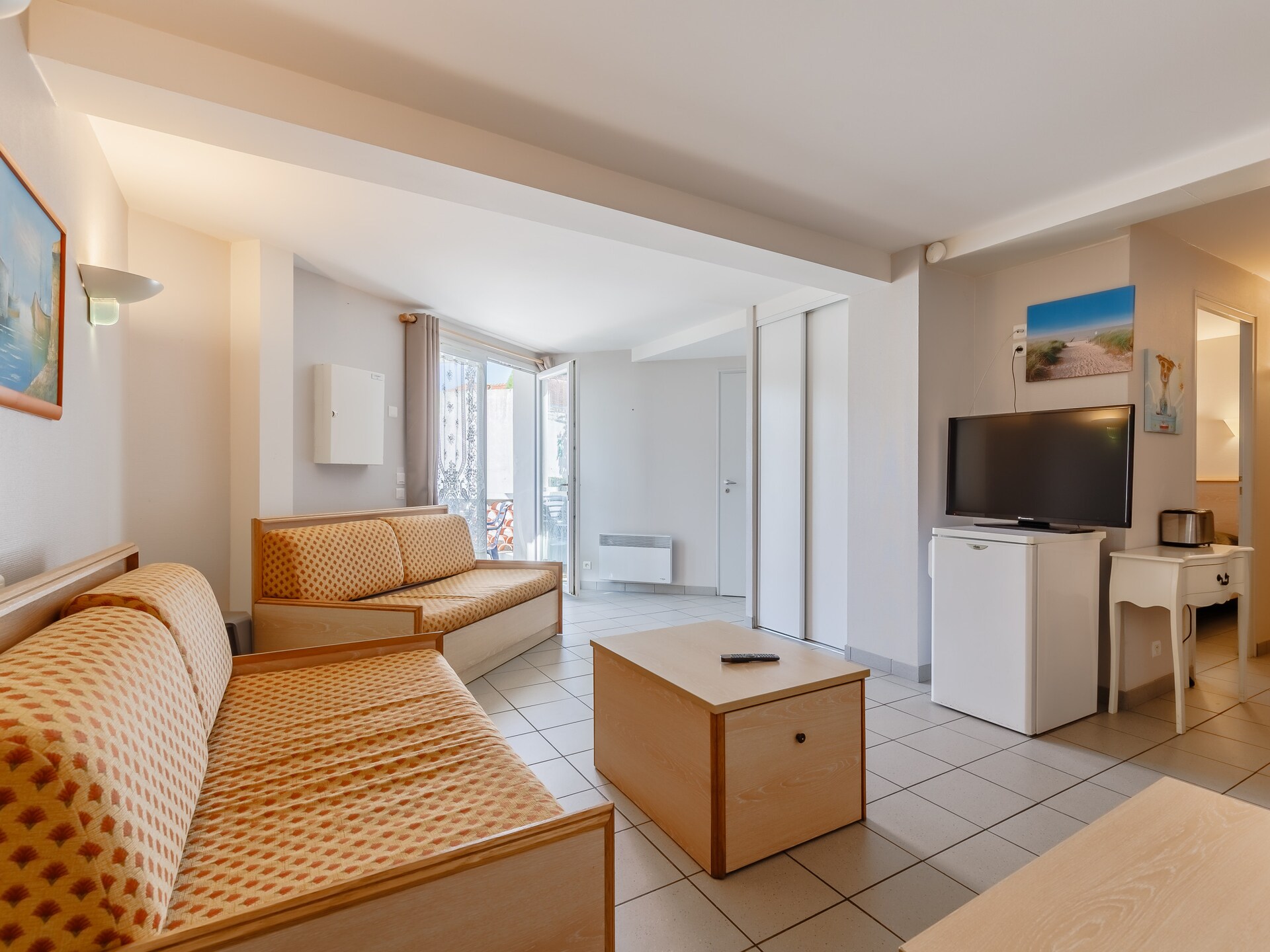 Direct aan zee: licht appartement voor 5 personen in La Tranche-sur-Mer - foto 7