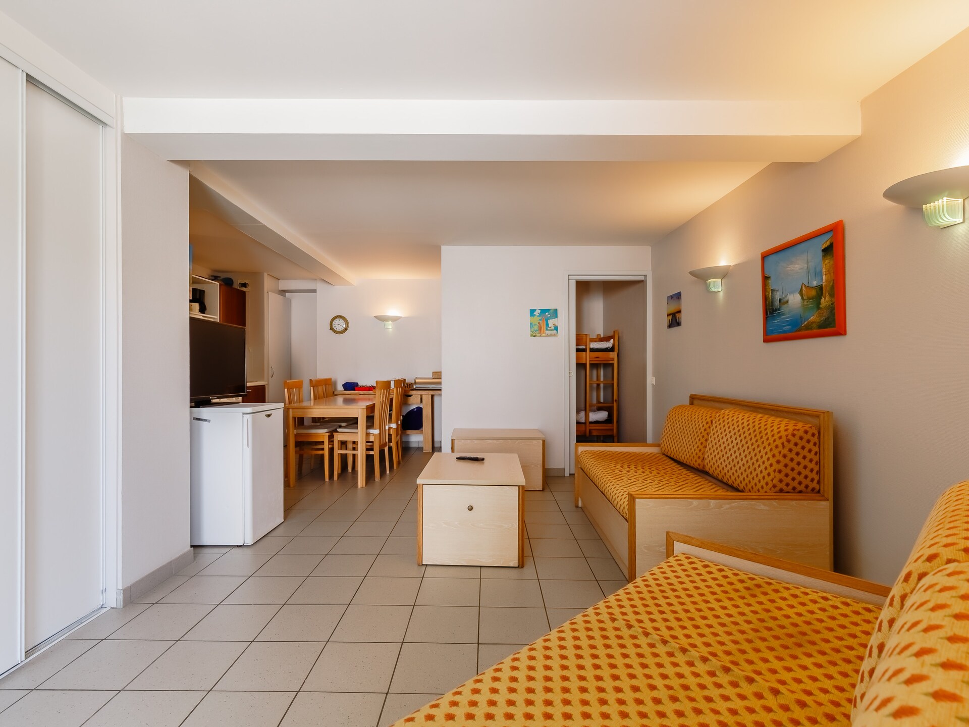 Direct aan zee: licht appartement voor 5 personen in La Tranche-sur-Mer - foto 8