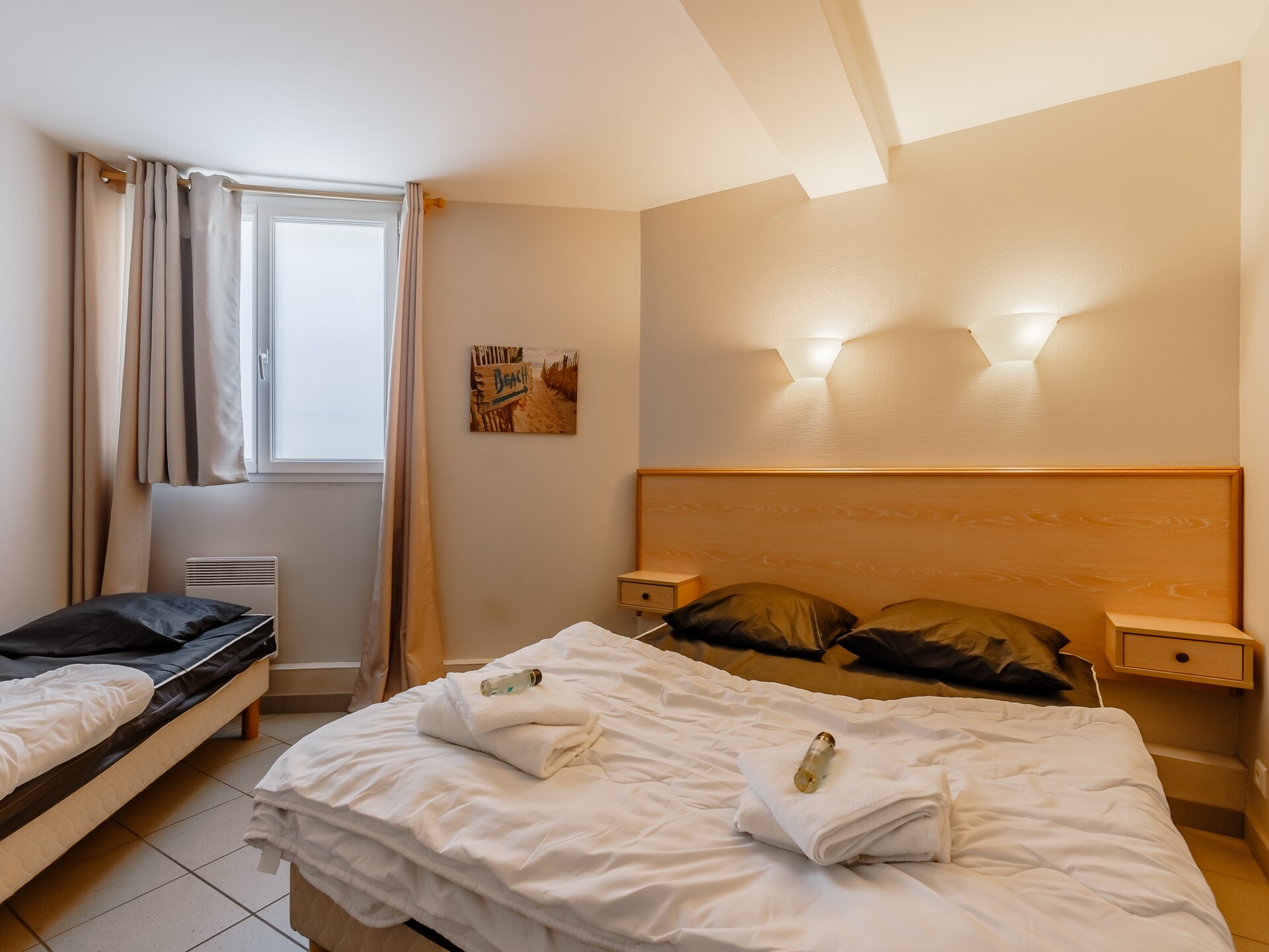 Direct aan zee: licht appartement voor 5 personen in La Tranche-sur-Mer - foto 11