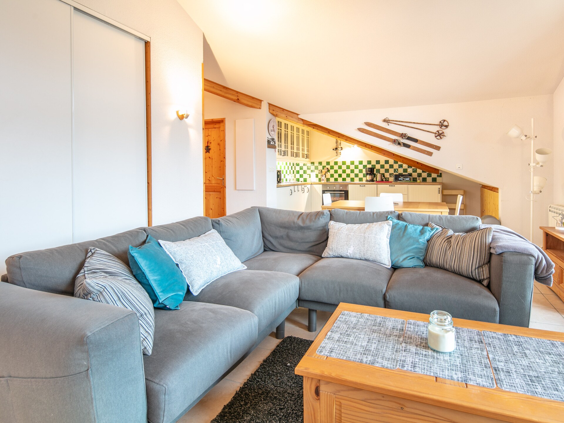 Licht appartement 72m² in Morillon, vlakbij de skilift - foto 2