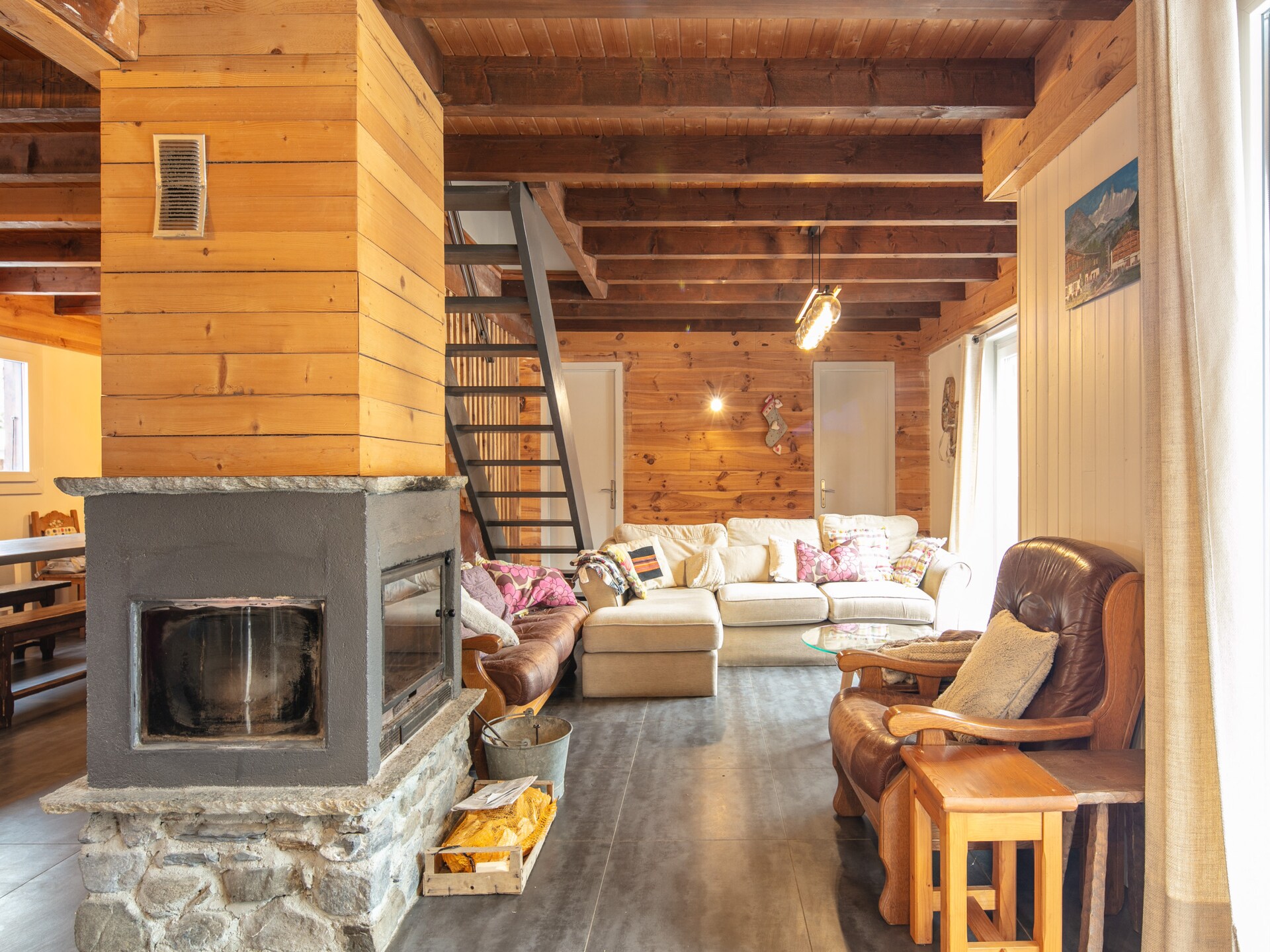 Chalet Les Marmottes: 8-persoons chalet met jacuzzi op 50m van het meer - foto 11